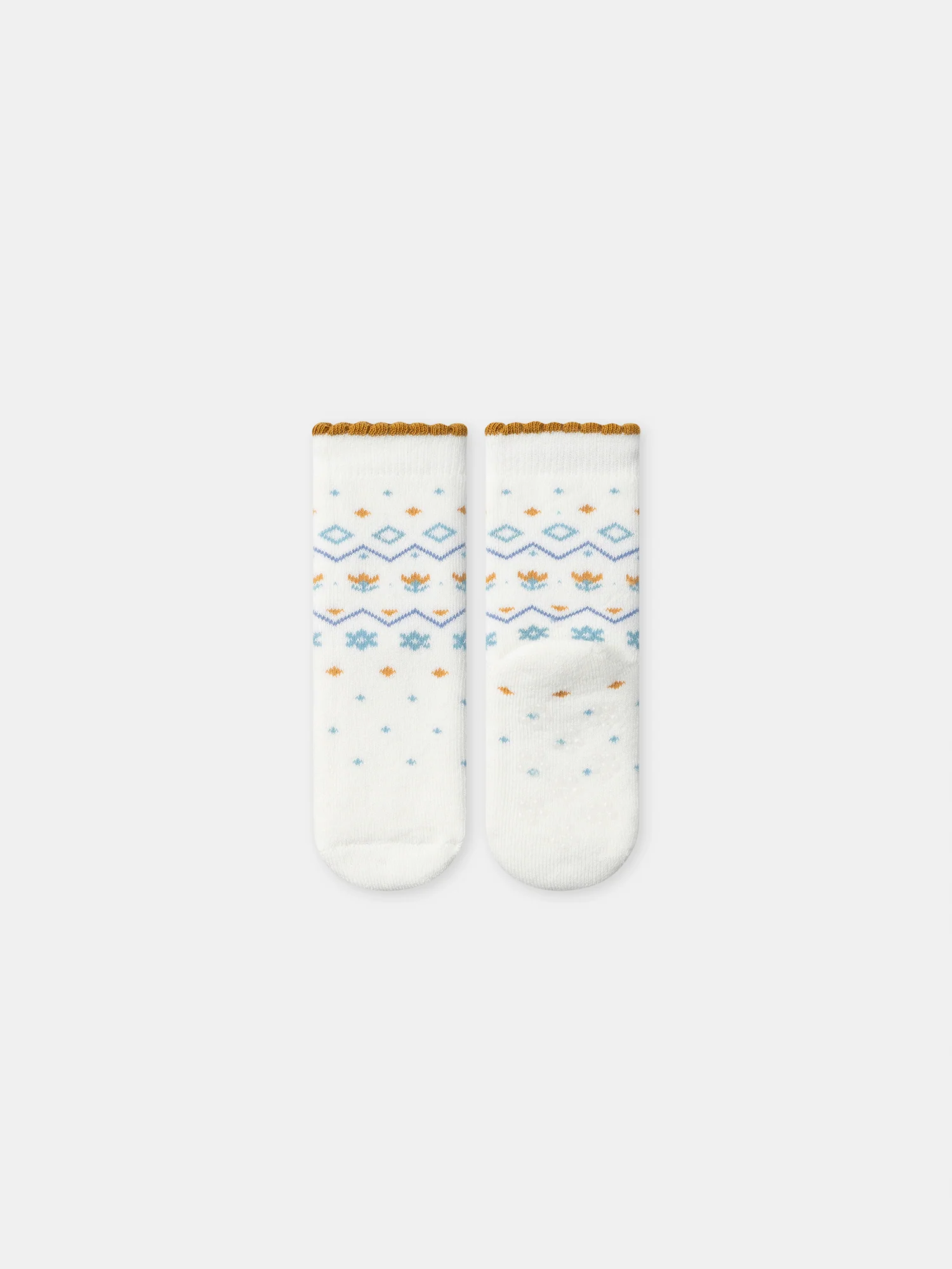 Chaussettes blanches à motifs fleurs Bébé Fille - Image 3