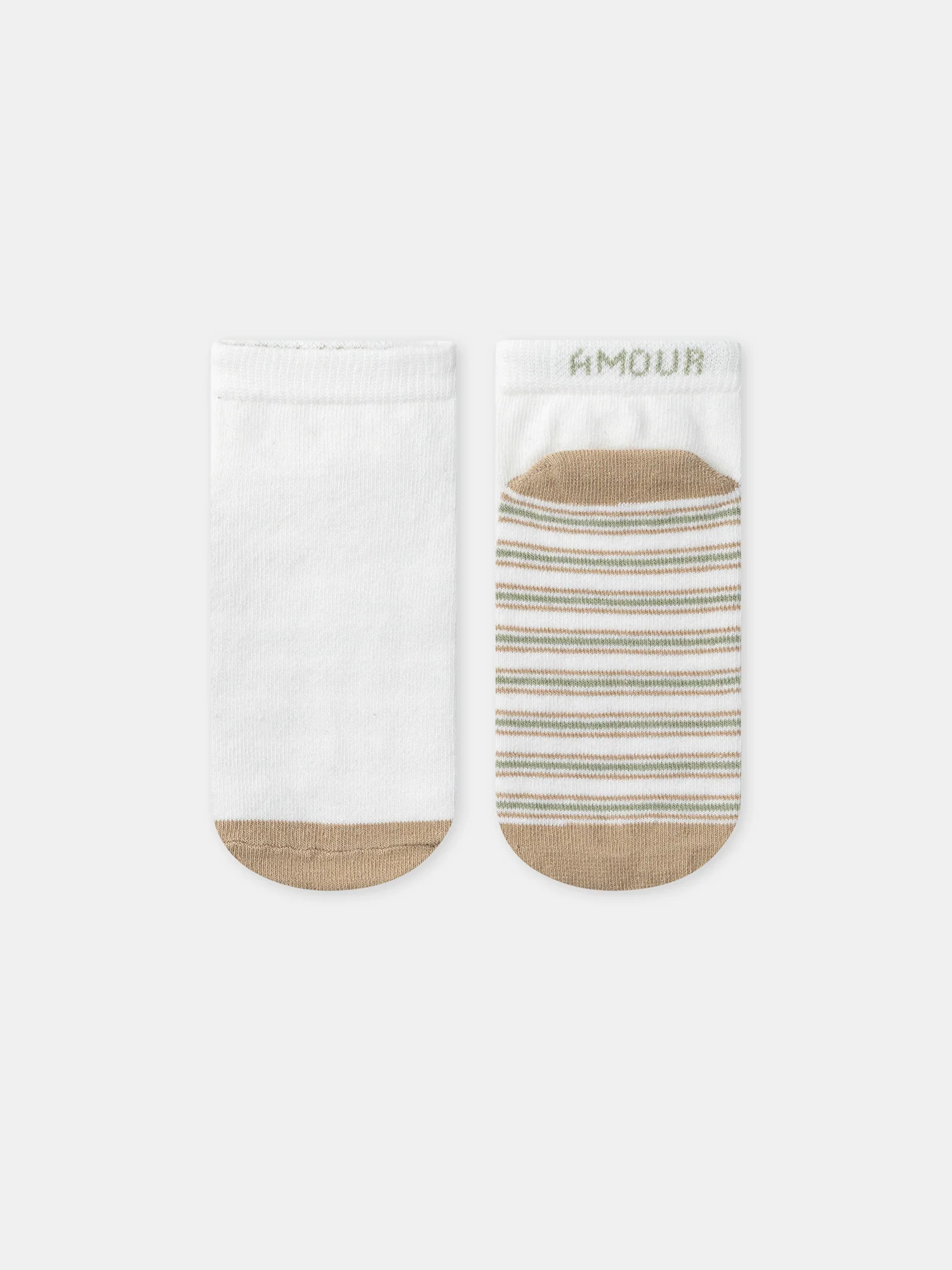 Chaussettes écrues à rayures Garçon - Image 3