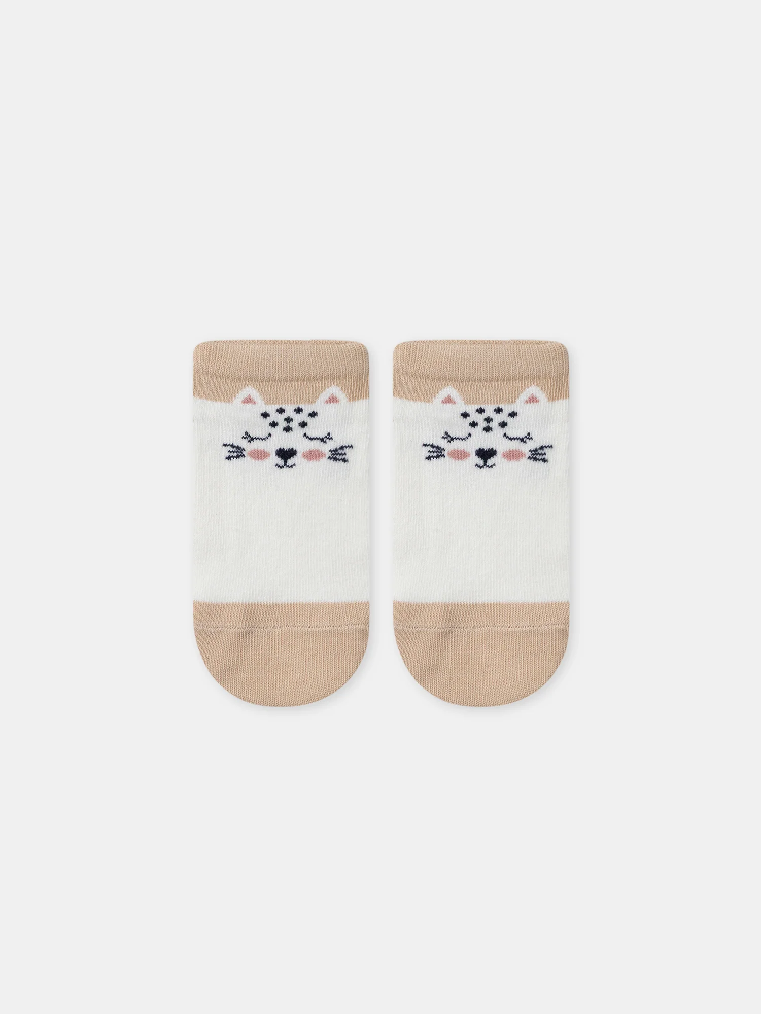 Chaussettes jacquard chat - Image 4
