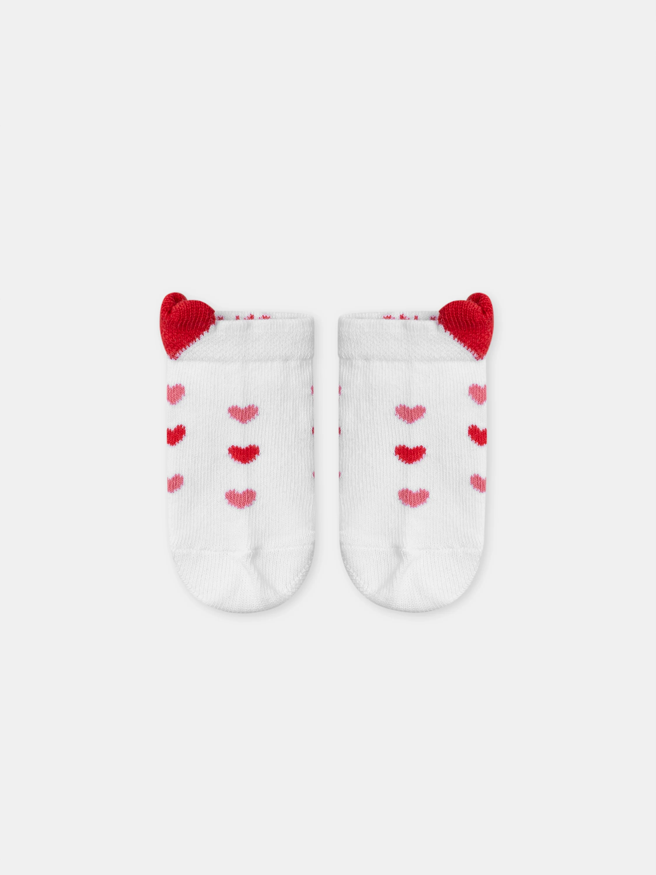 Chaussettes jacquard coeur - Image 4