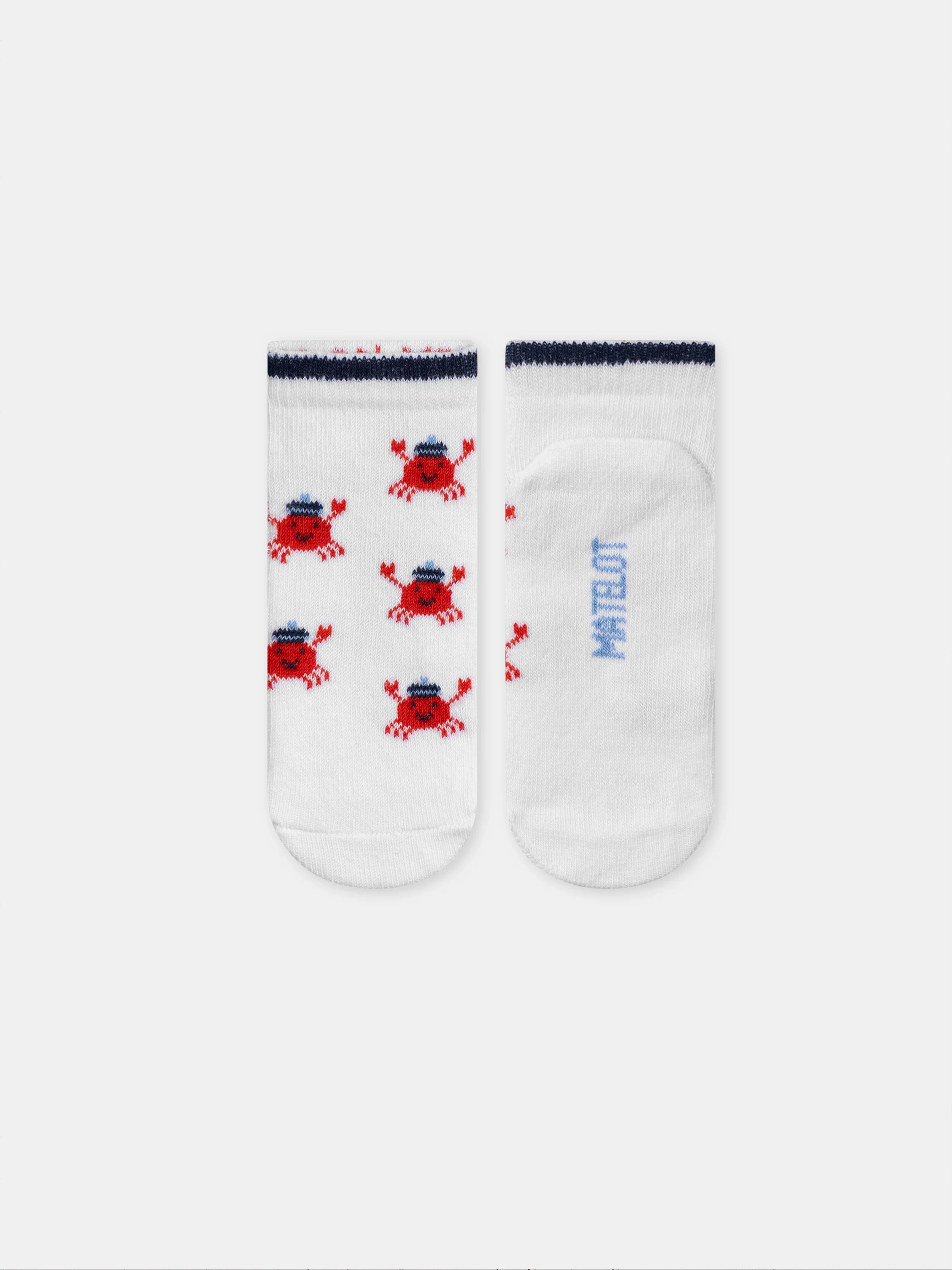 Chaussettes jacquard crabes - Image 3