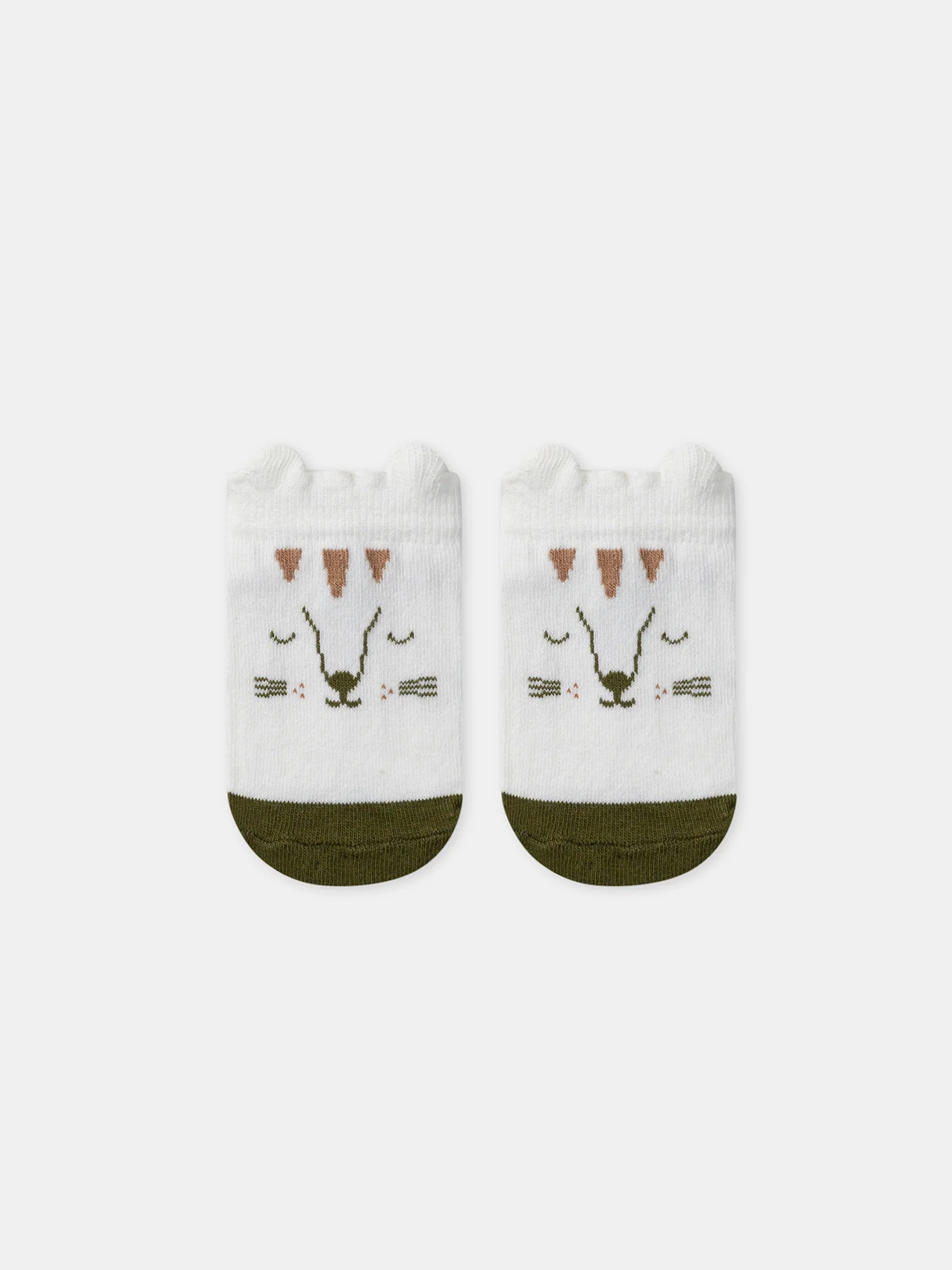 Chaussettes jacquard tête de chat - Image 2