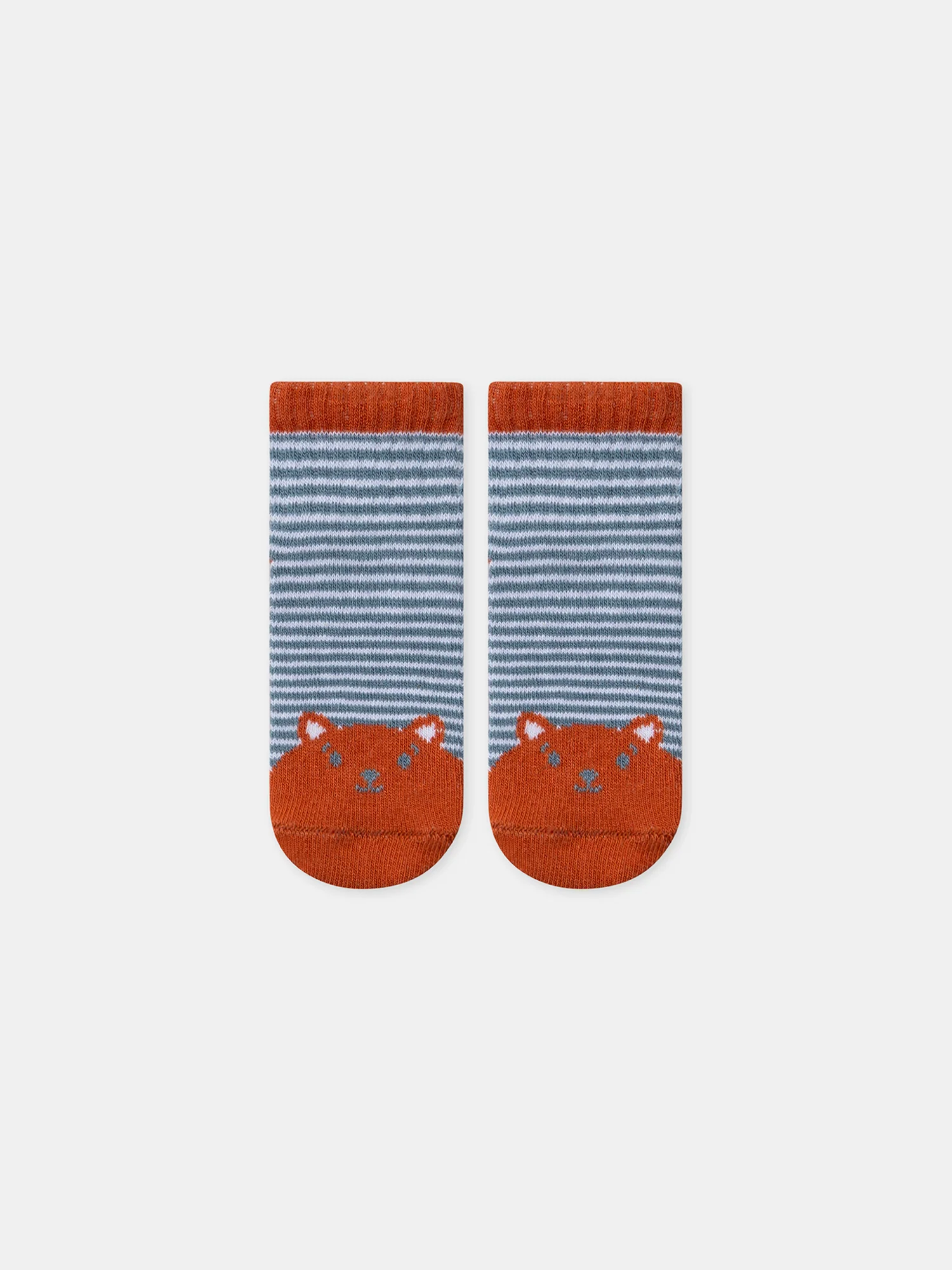 Chaussettes rayées renard - Image 2