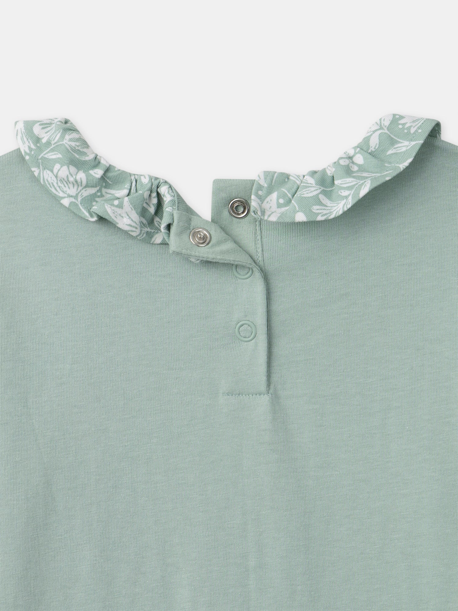 Chemise de nuit vert imprimé jardin Fille - Image 6