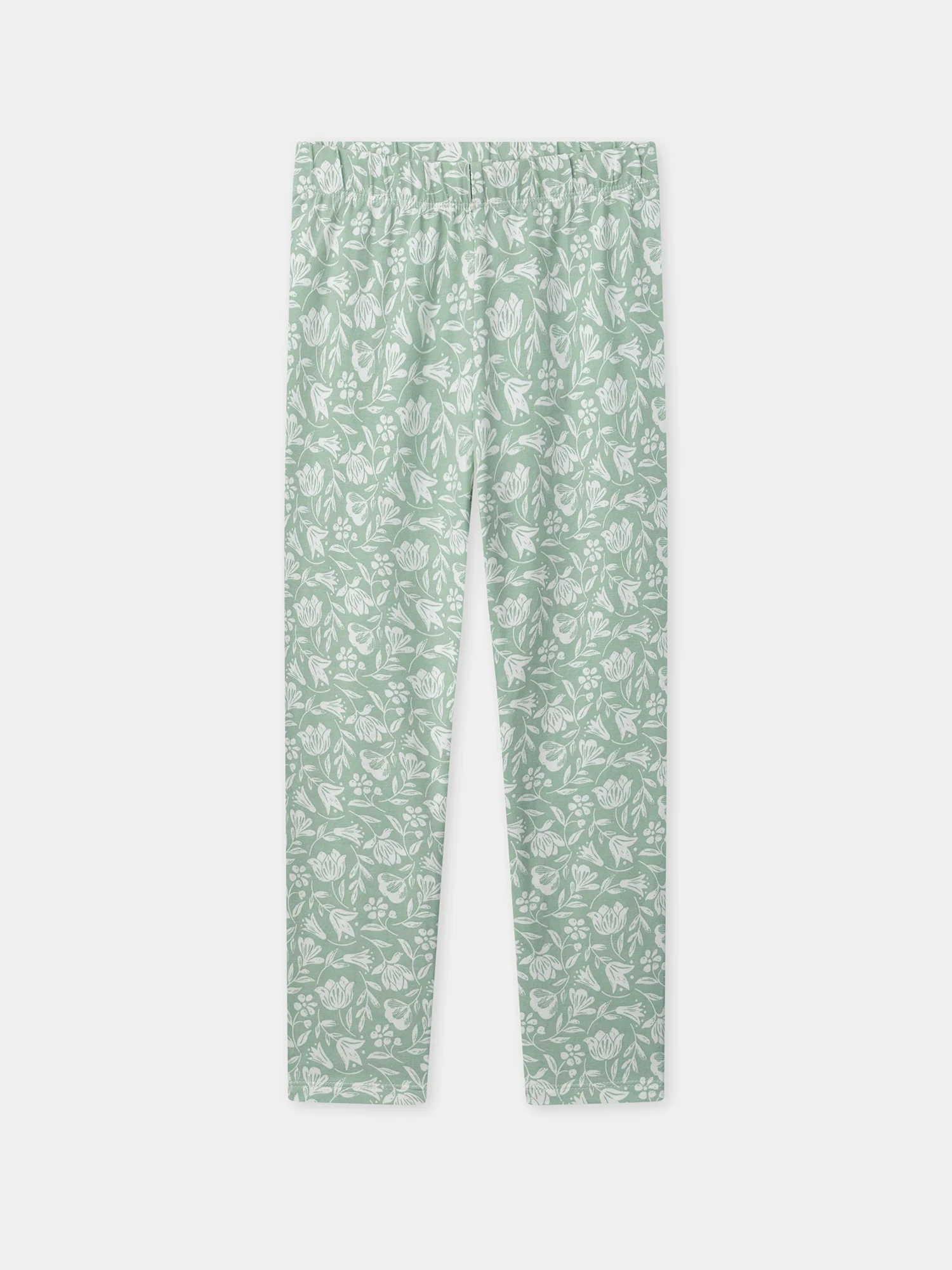 Chemise de nuit vert imprimé jardin Fille - Image 8