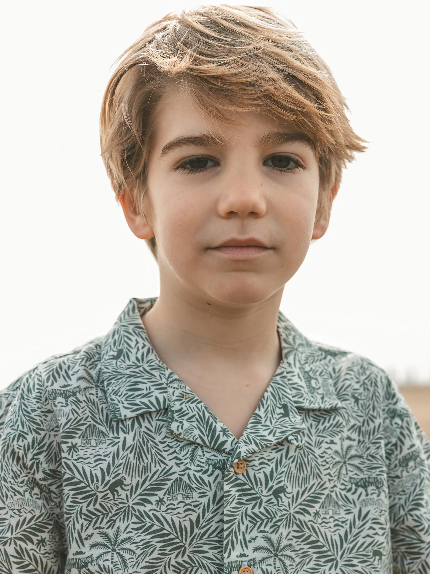 Chemise imprimé palmiers Garçon - Image 3