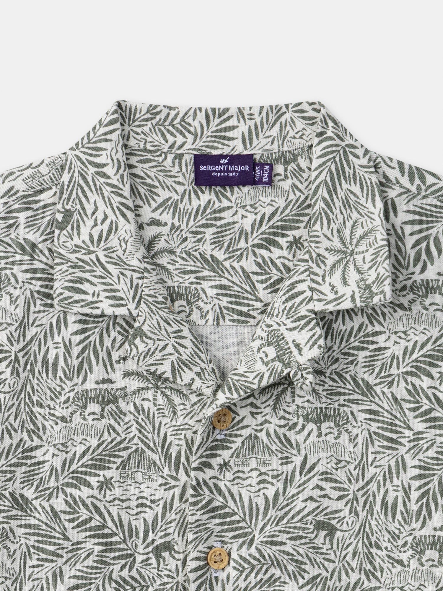 Chemise imprimé palmiers Garçon - Image 5