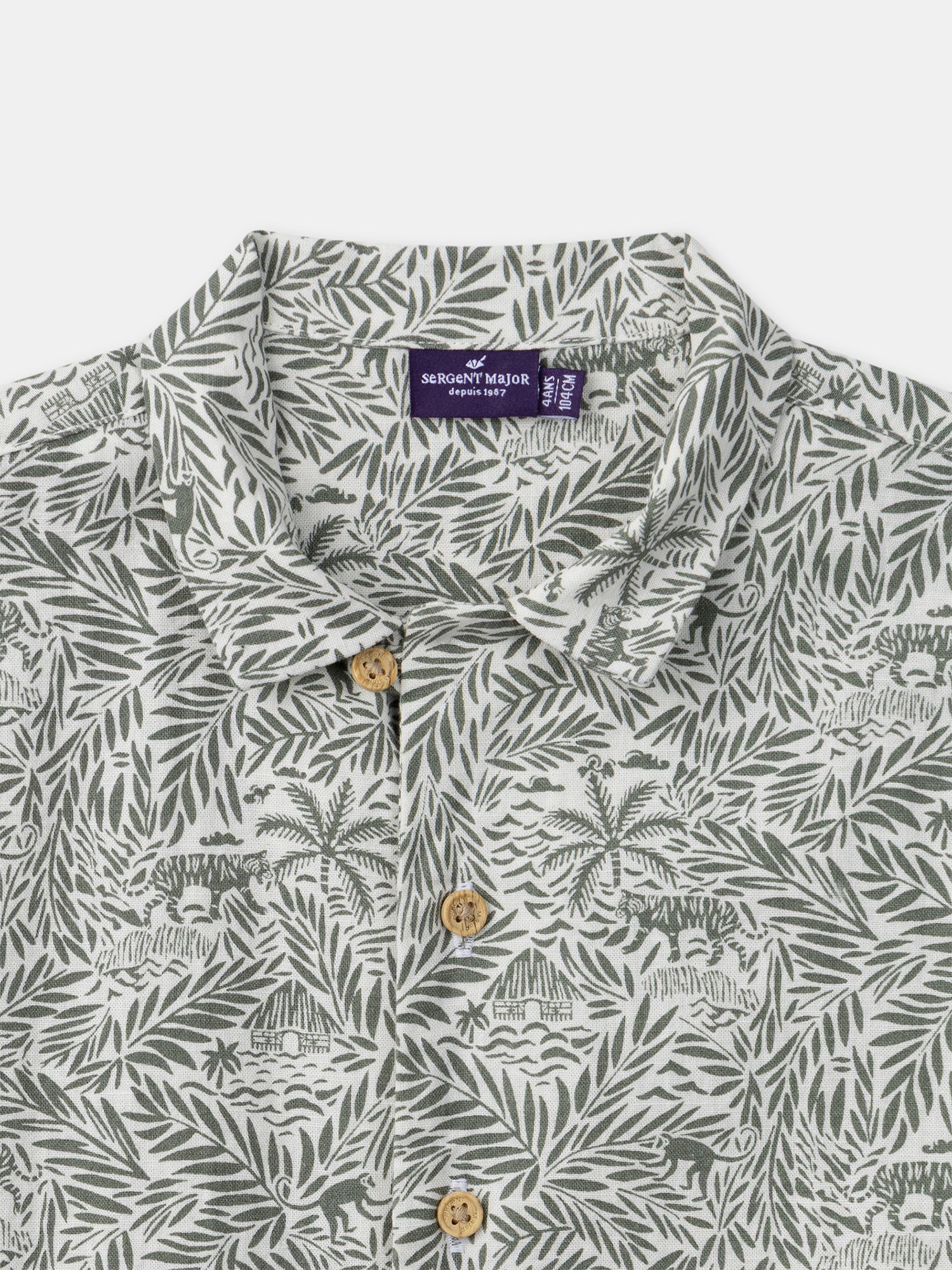 Chemise imprimé palmiers Garçon - Image 6