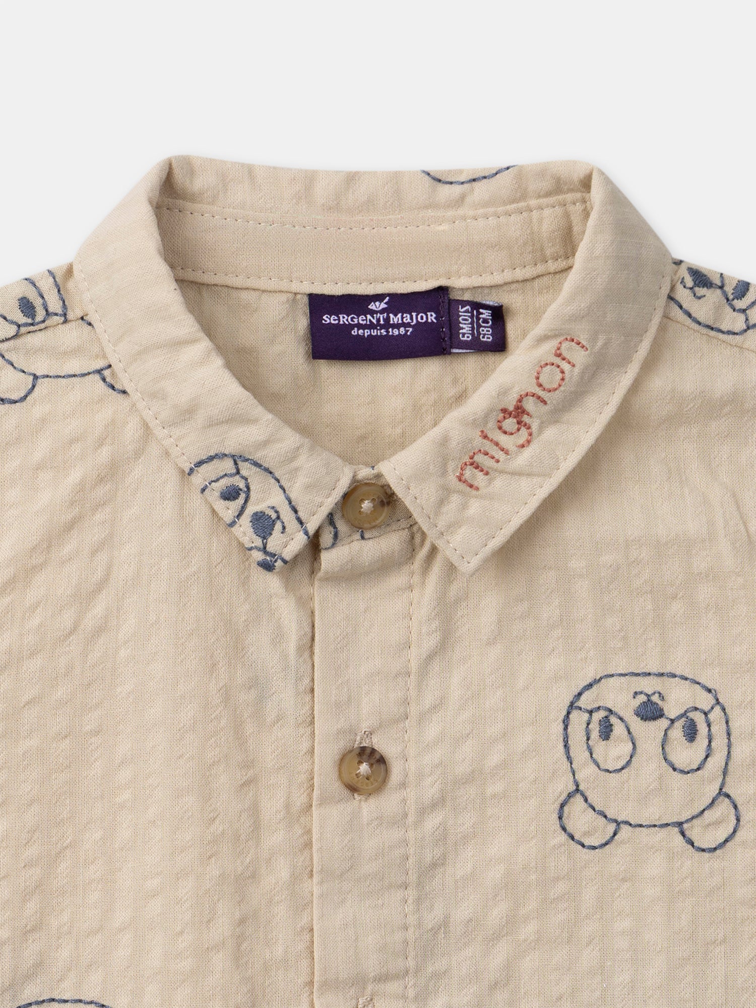 Chemise manches courtes pandas - Image 2