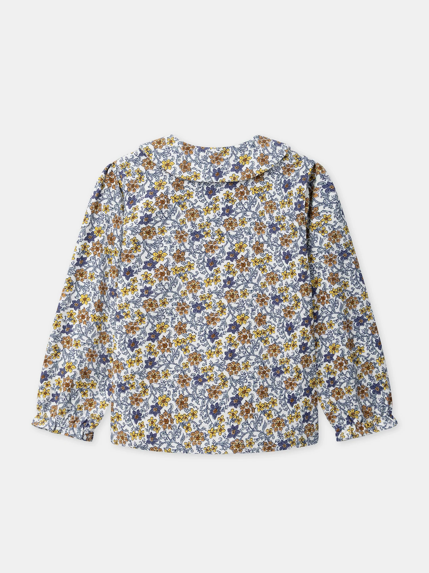 Blouse à col claudine imprimé fleuri Fille - Image 6