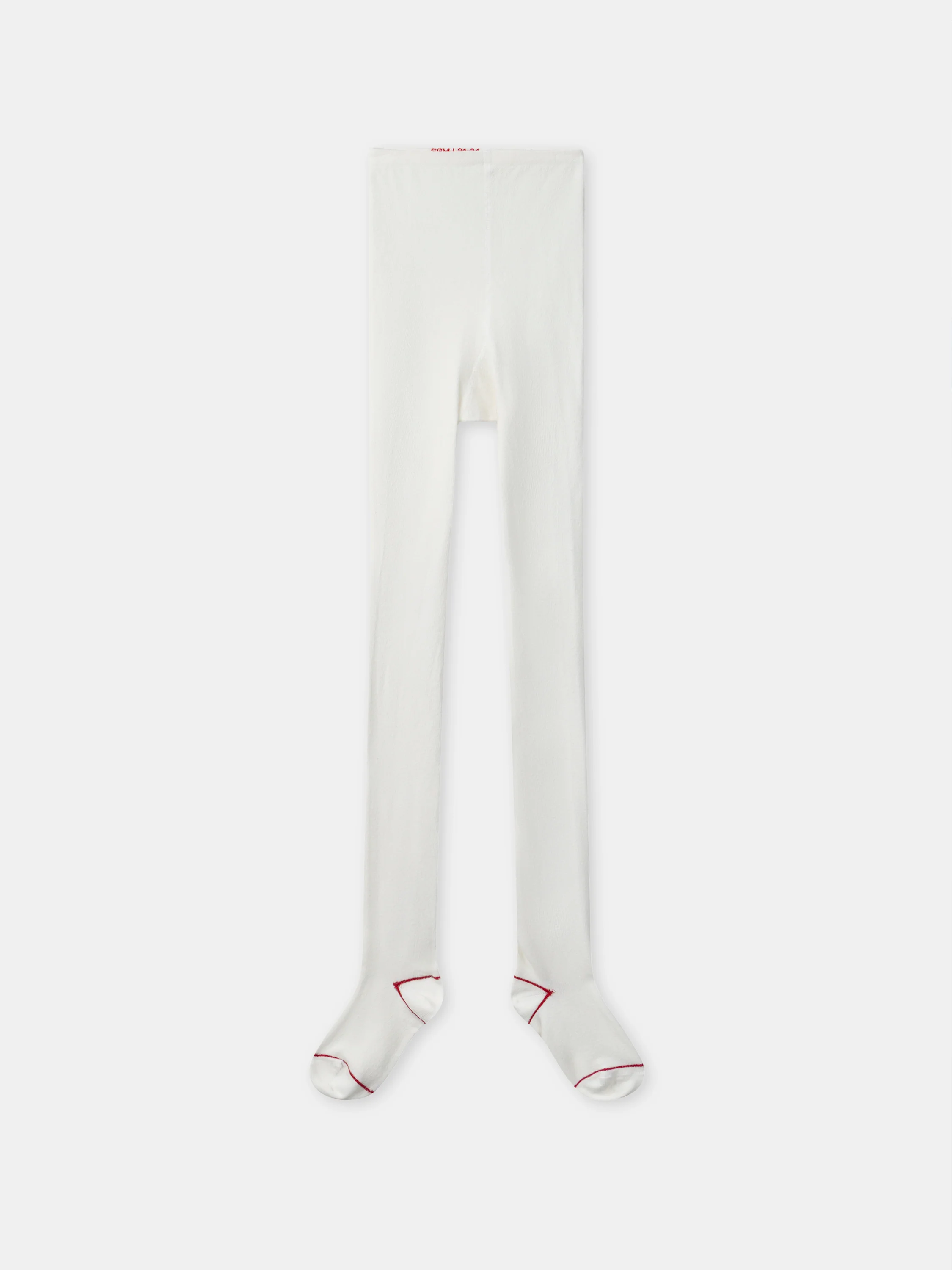 Collant blanc à motif pomme Fille - Image 10