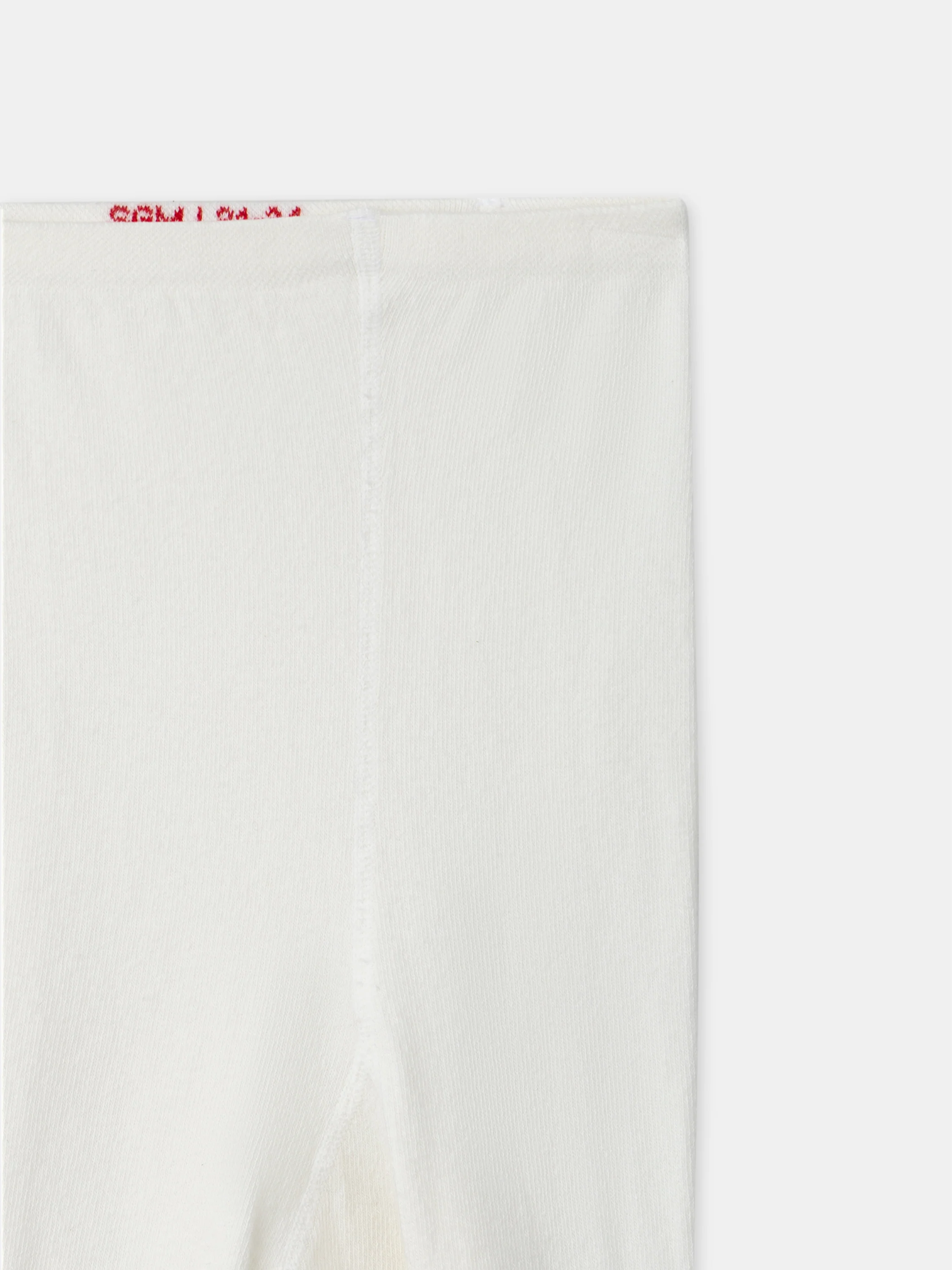 Collant blanc à motif pomme Fille - Image 11