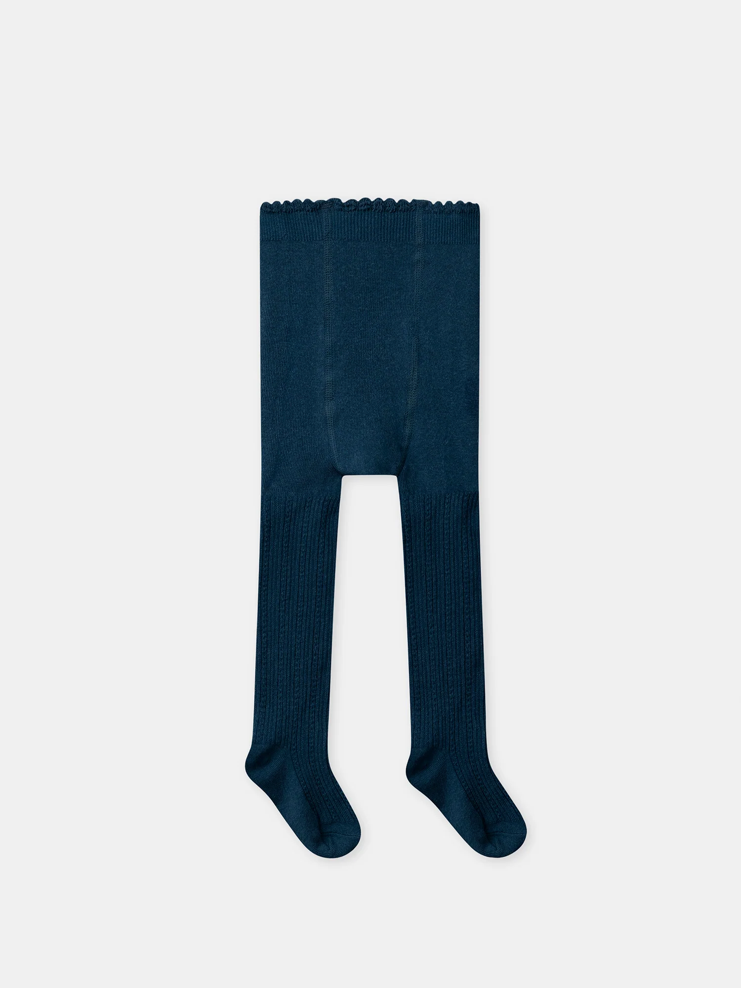 Collant bleu marine Bébé Fille - Image 4
