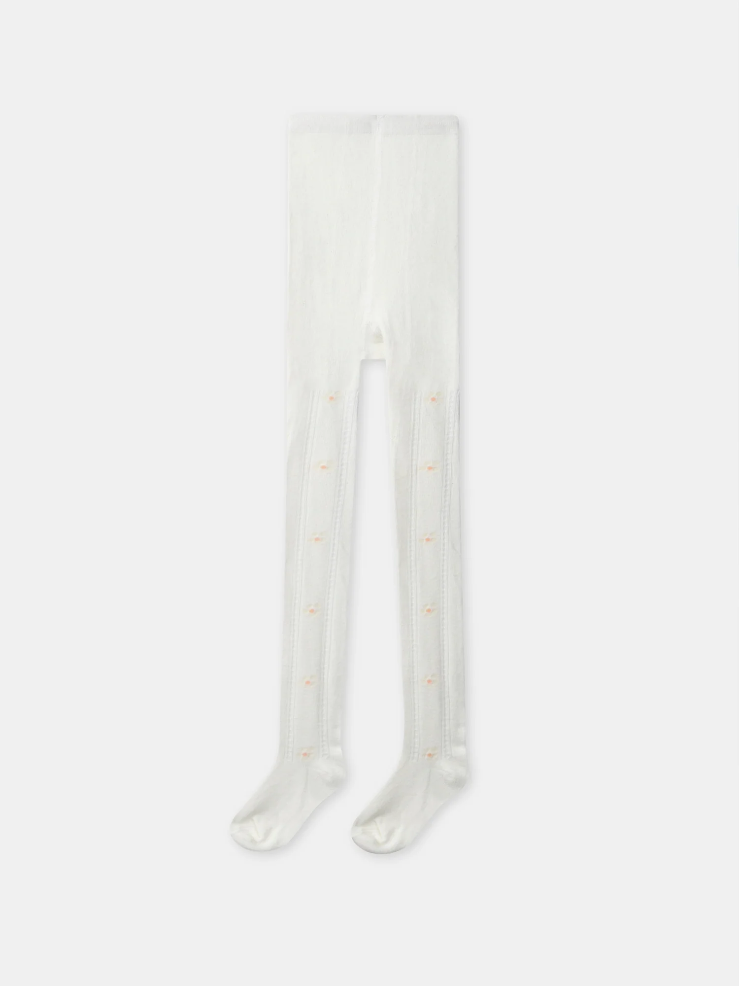 Lot de 2 collants écru ou marron foncé Fille - Image 2