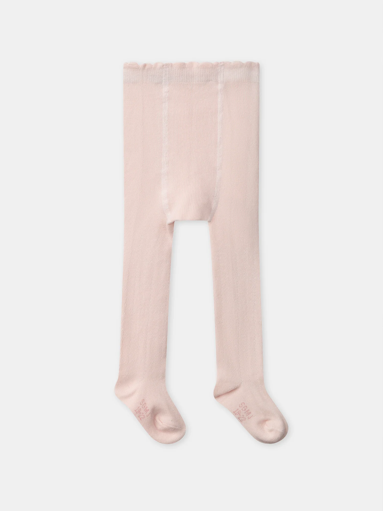 Lot de 2 collants écru ou rose Bébé Fille - Image 9