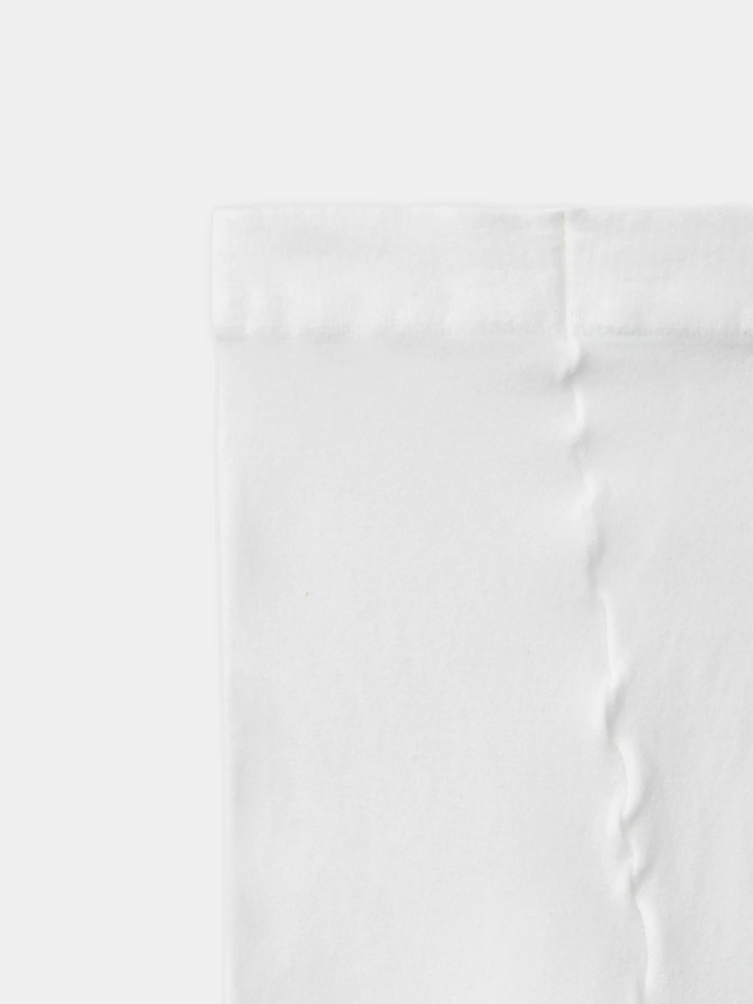 Collant microfibre écru fleuri - Image 5