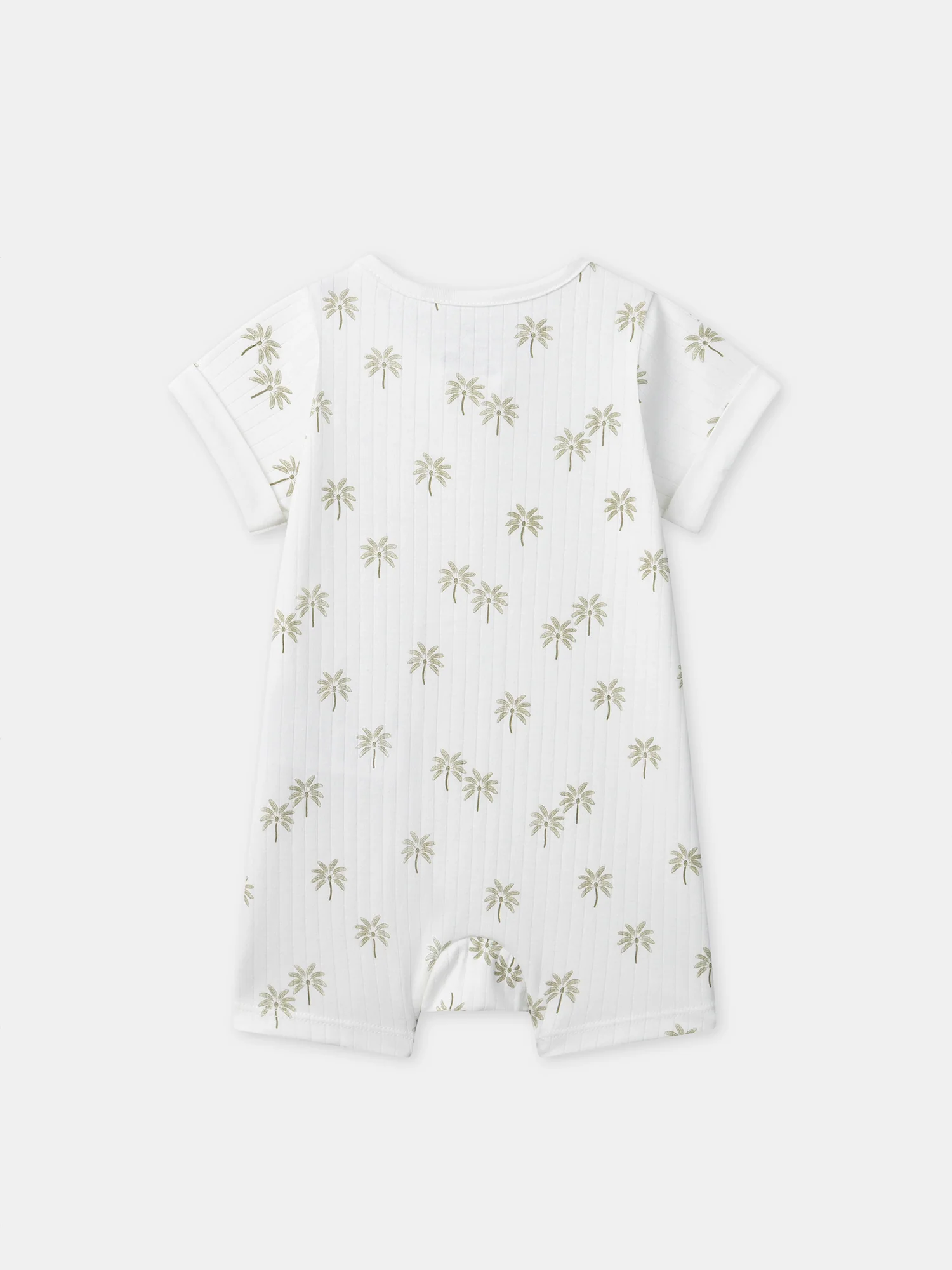 Combinaison courte écru imprimé palmiers Bébé Garçon - Image 7