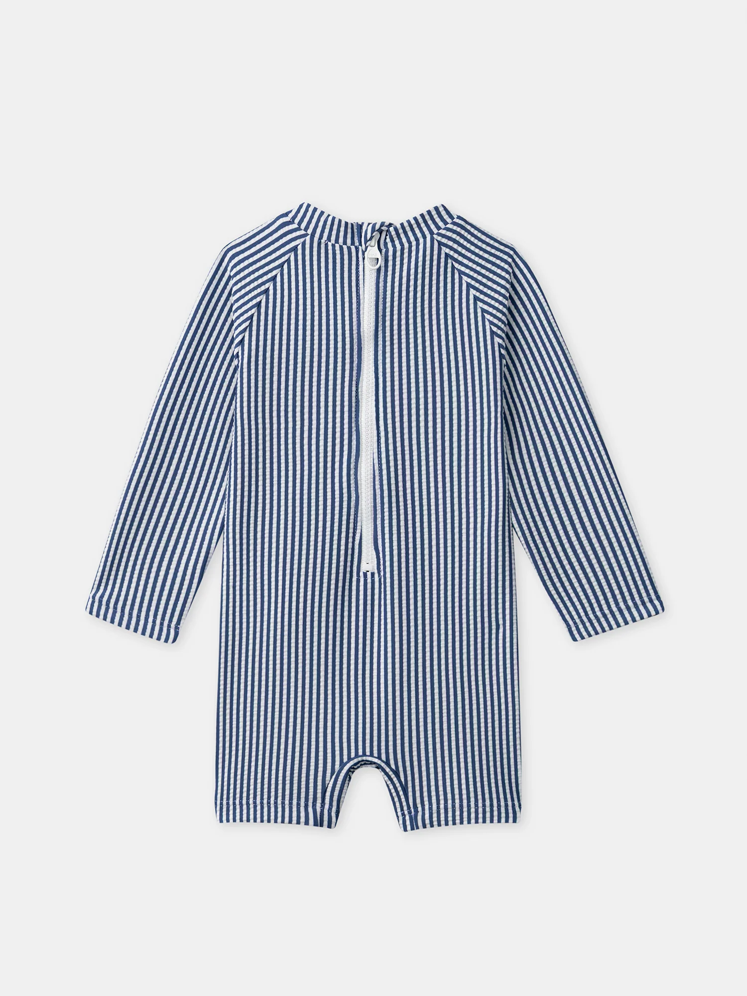 Combinaison de bain à rayures bleu foncé UPF 50+ Bébé Garçon - Image 8