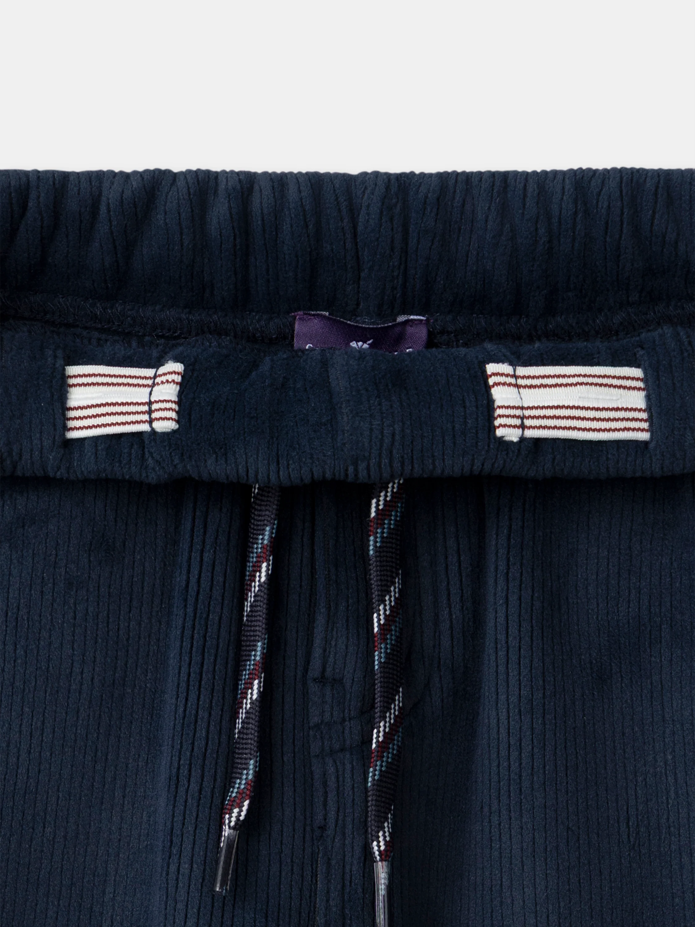 Pantalon bleu marine en velours Garçon - Image 7