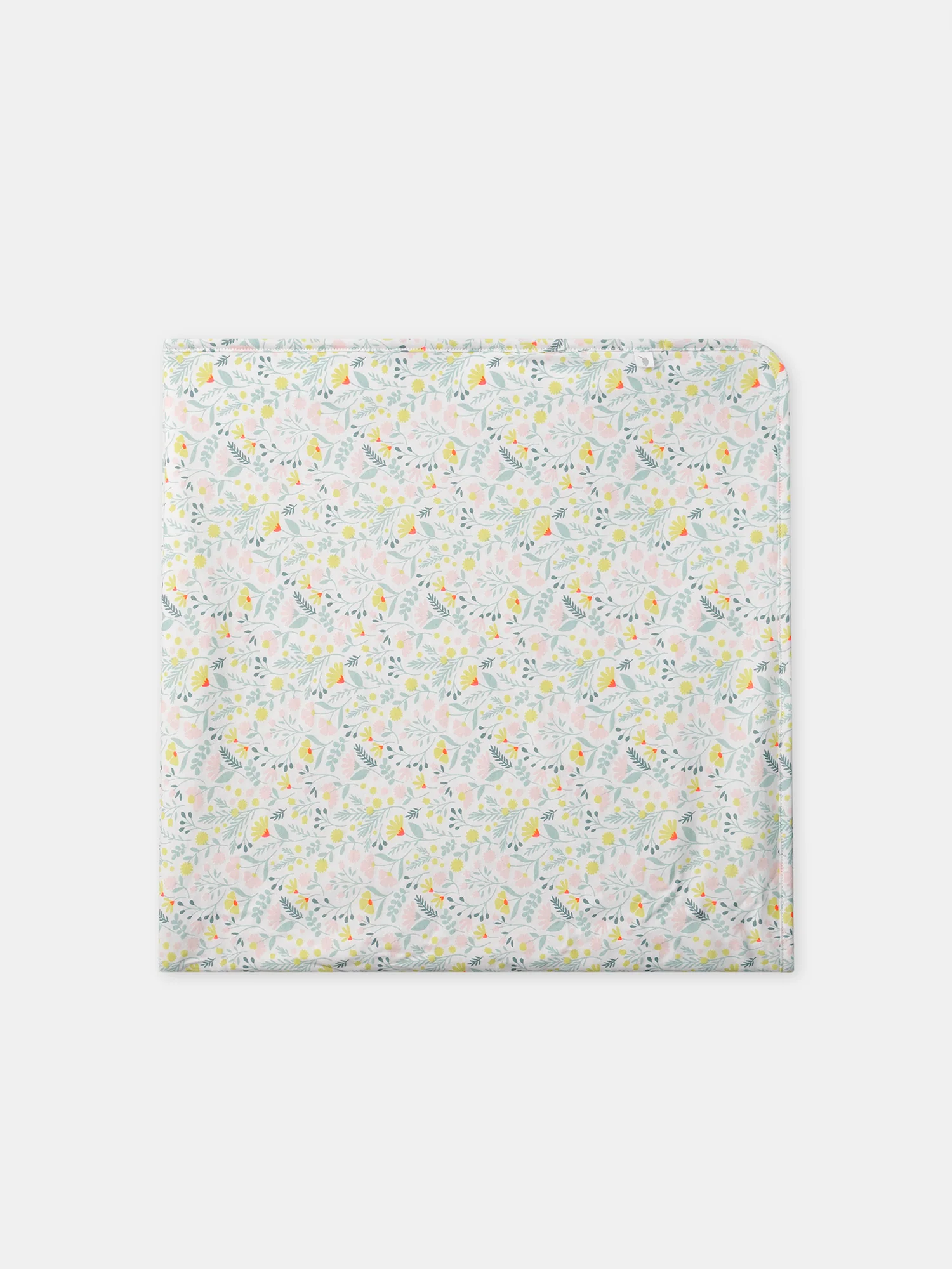 Couverture imprimé fleuri Naissance Fille - Image 3