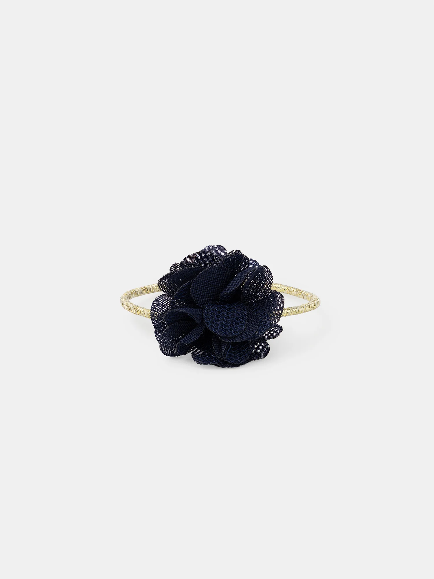 Lot de 2 élastiques fleurs en tulle Fille - Image 2