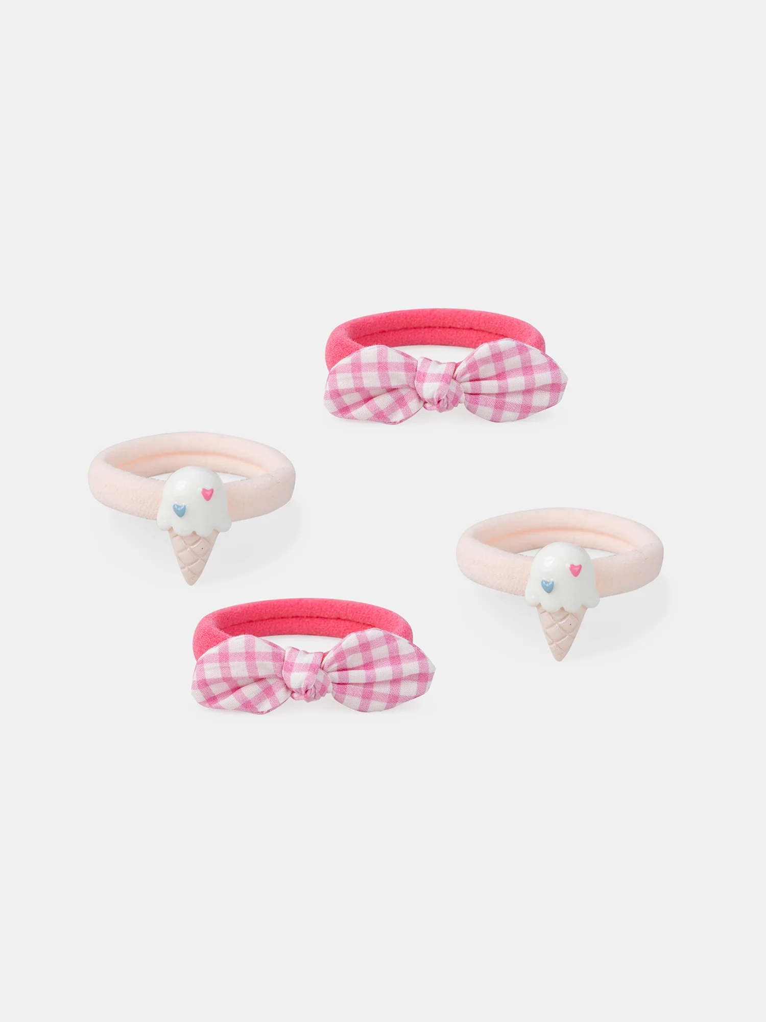 Elastiques glaces et noeuds vichy