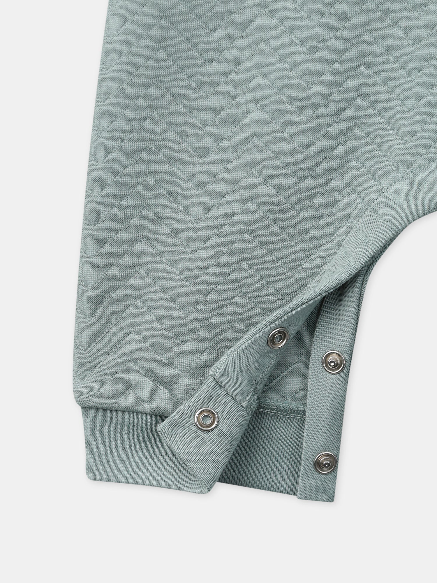 Ensemble salopette bleu grisée + body rayé + chaussettes Naissance Garçon - Image 8