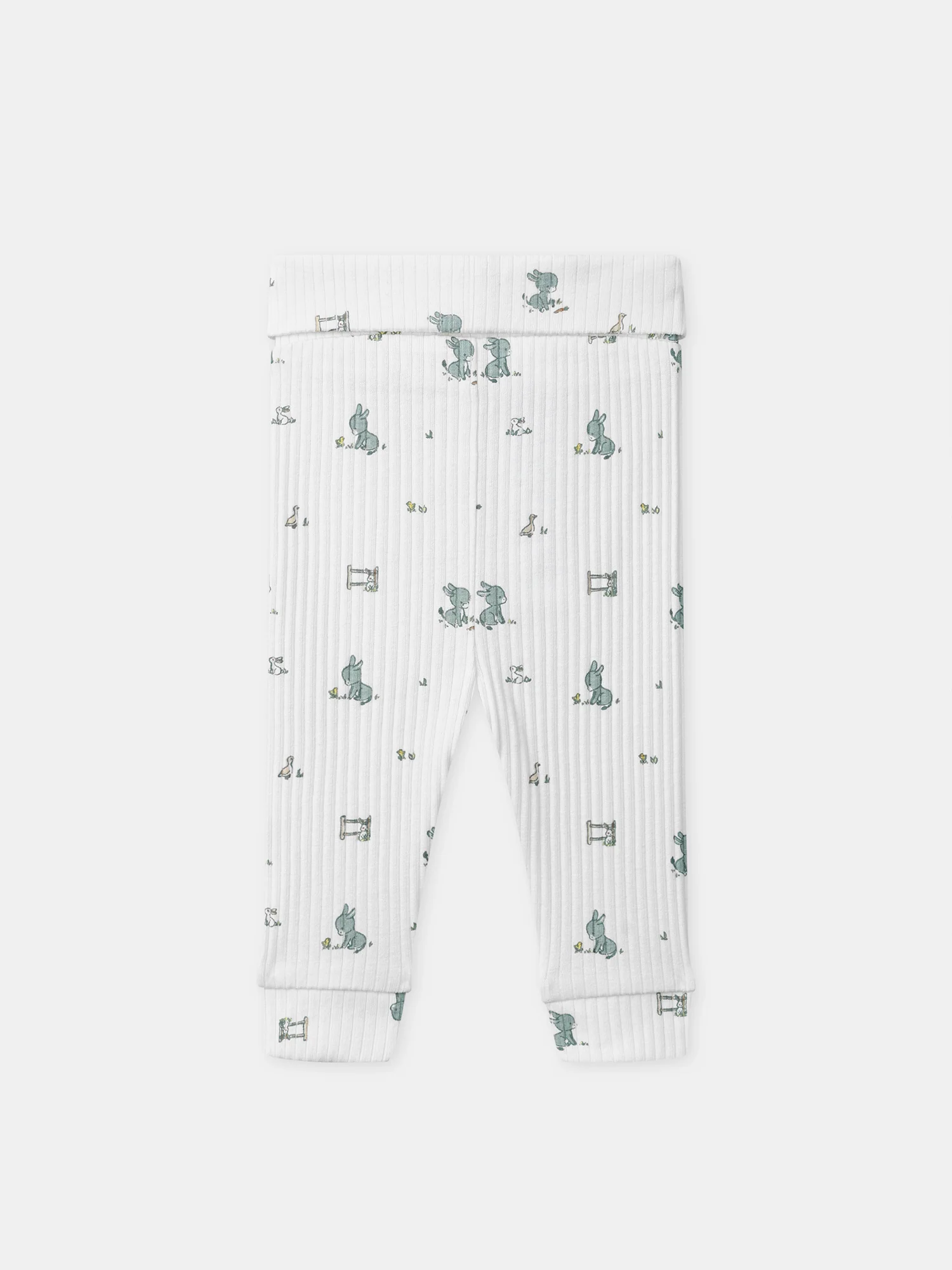 Ensemble haut bleu grisé + pantalon + chaussettes Naissance Garçon - Image 9