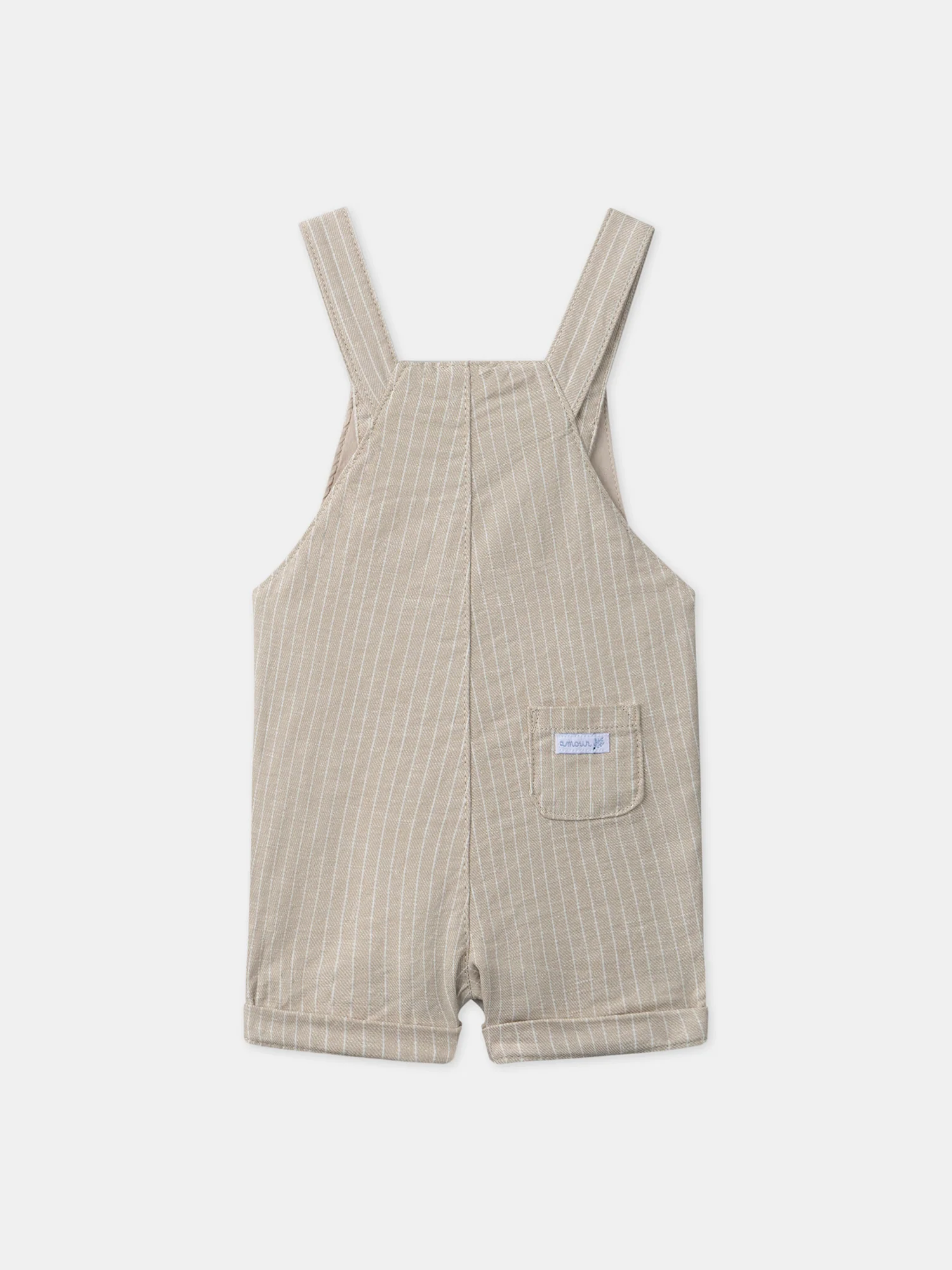 Ensemble body tshirt et salopette courte - Image 12