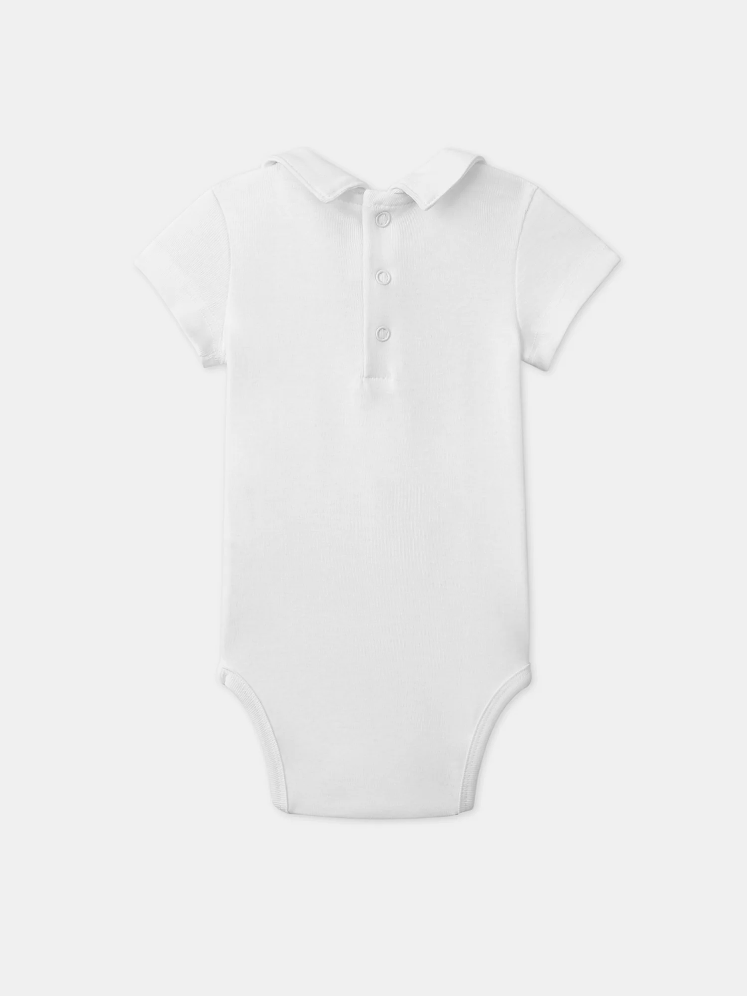 Ensemble body tshirt et salopette courte - Image 5