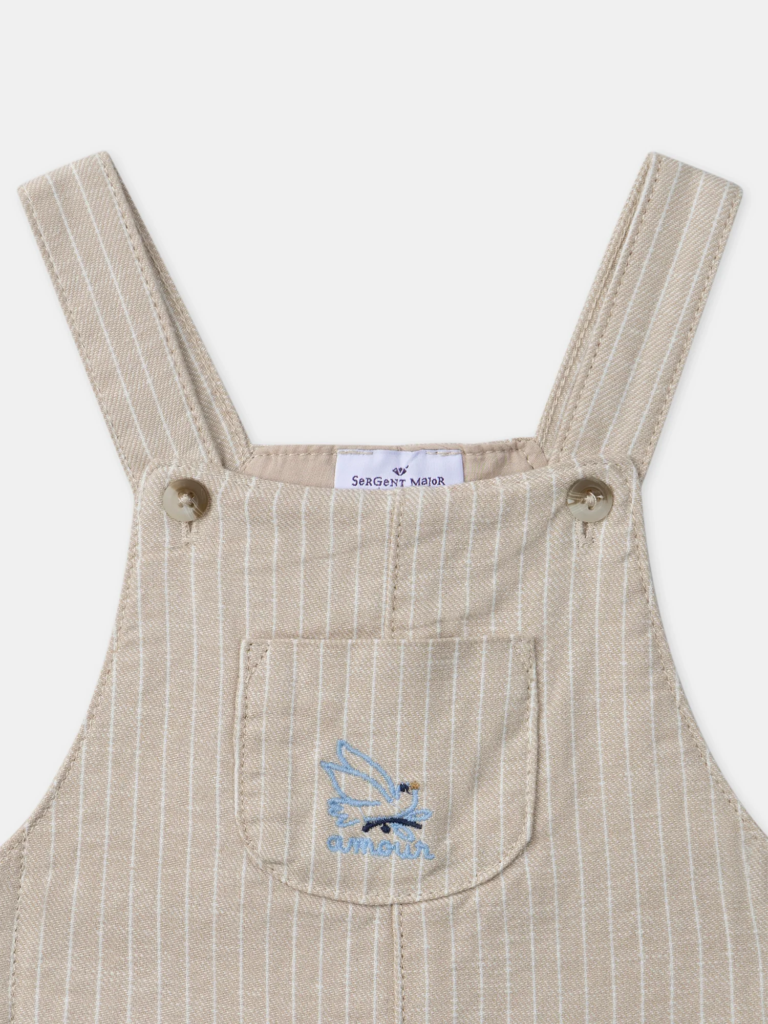 Ensemble body tshirt et salopette courte - Image 8