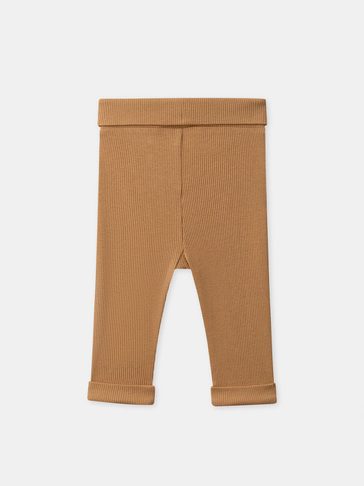 Ensemble haut imprimé feuillage + pantalon marron + chaussettes Naissance Mixte - Image 10