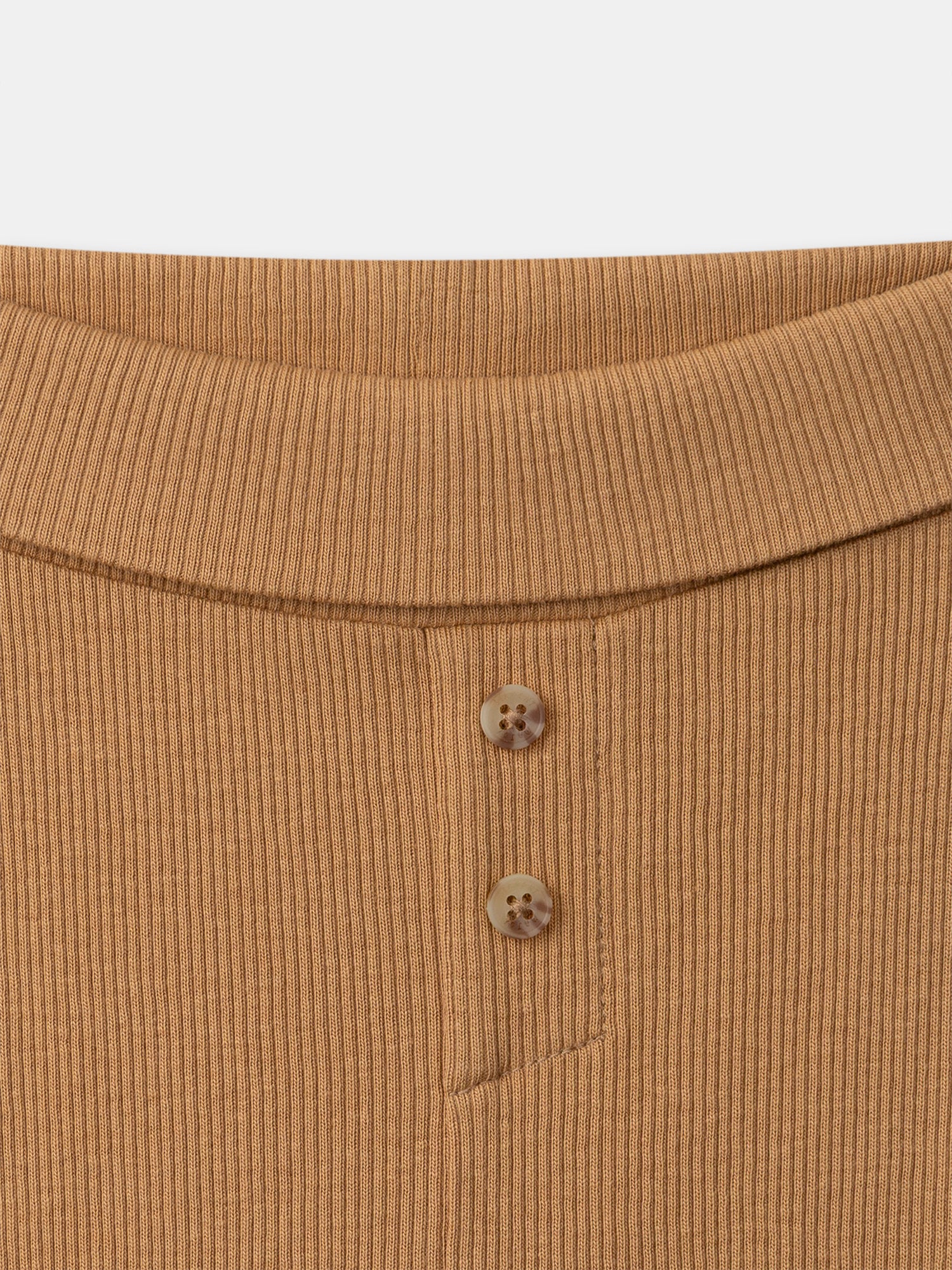 Ensemble haut imprimé feuillage + pantalon marron + chaussettes Naissance Mixte - Image 9