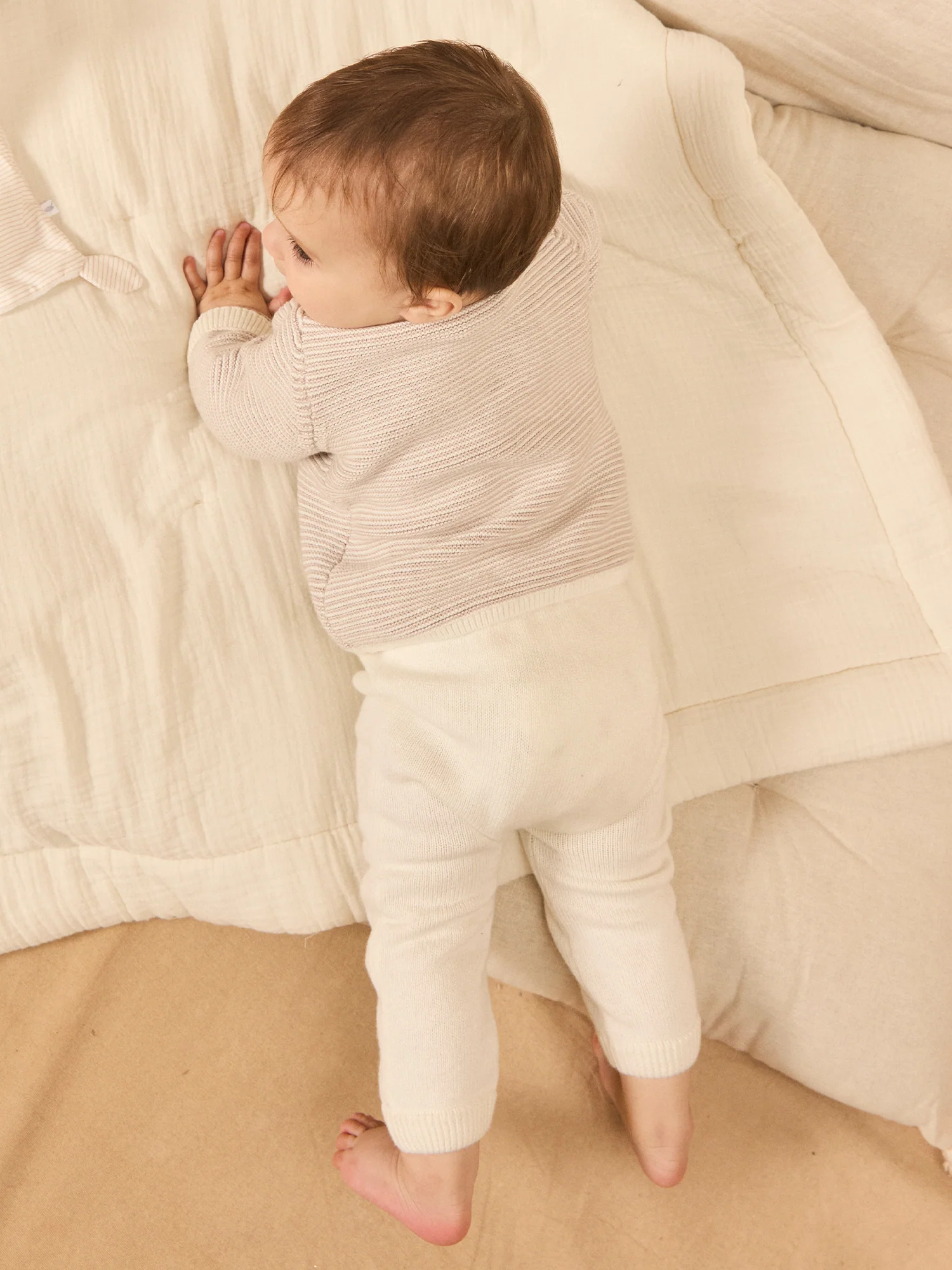 Ensemble de naissance pantalon et gilet - Image 4