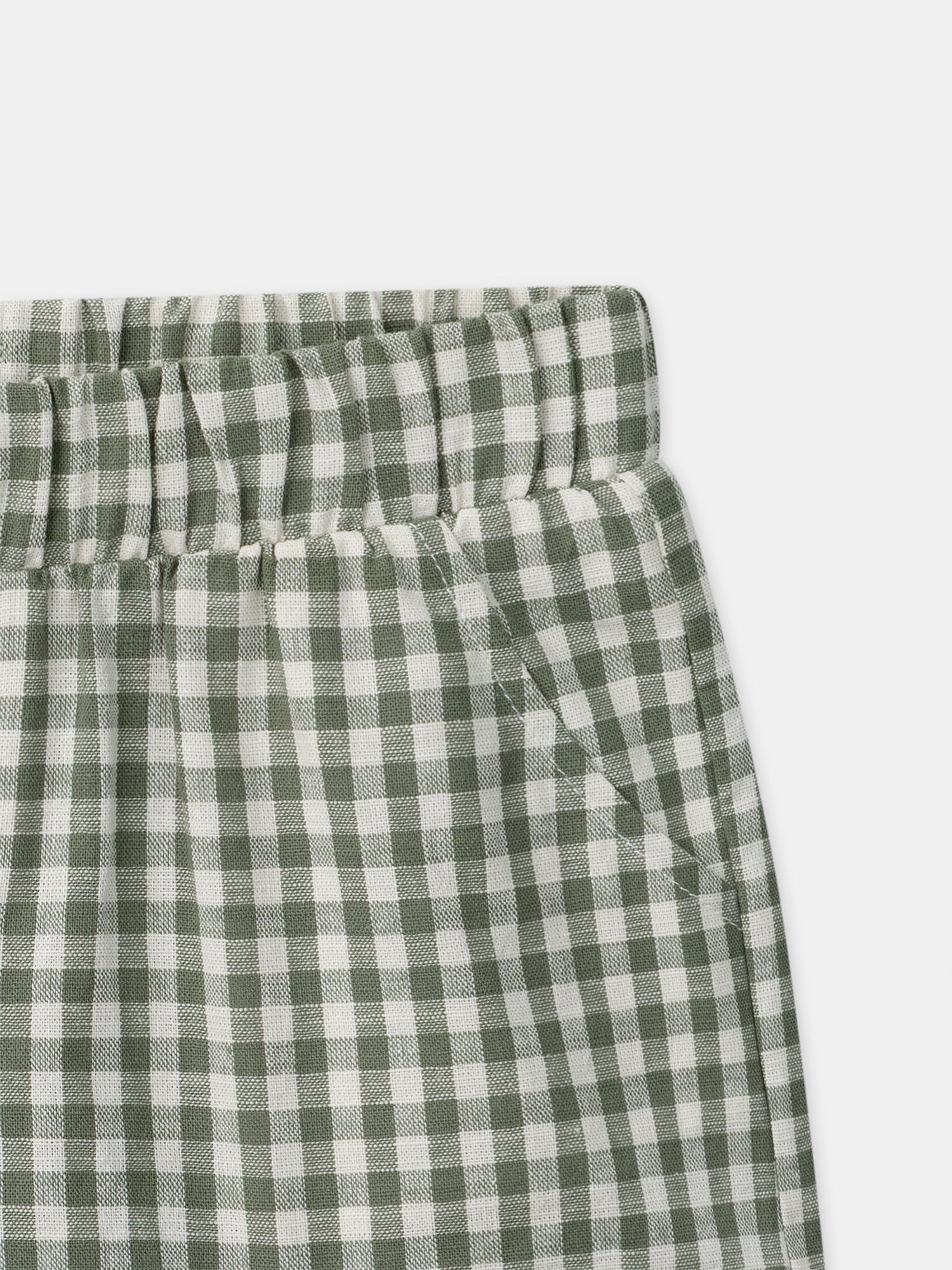 Ensemble débardeur et short vichy Bébé Garçon - Image 10