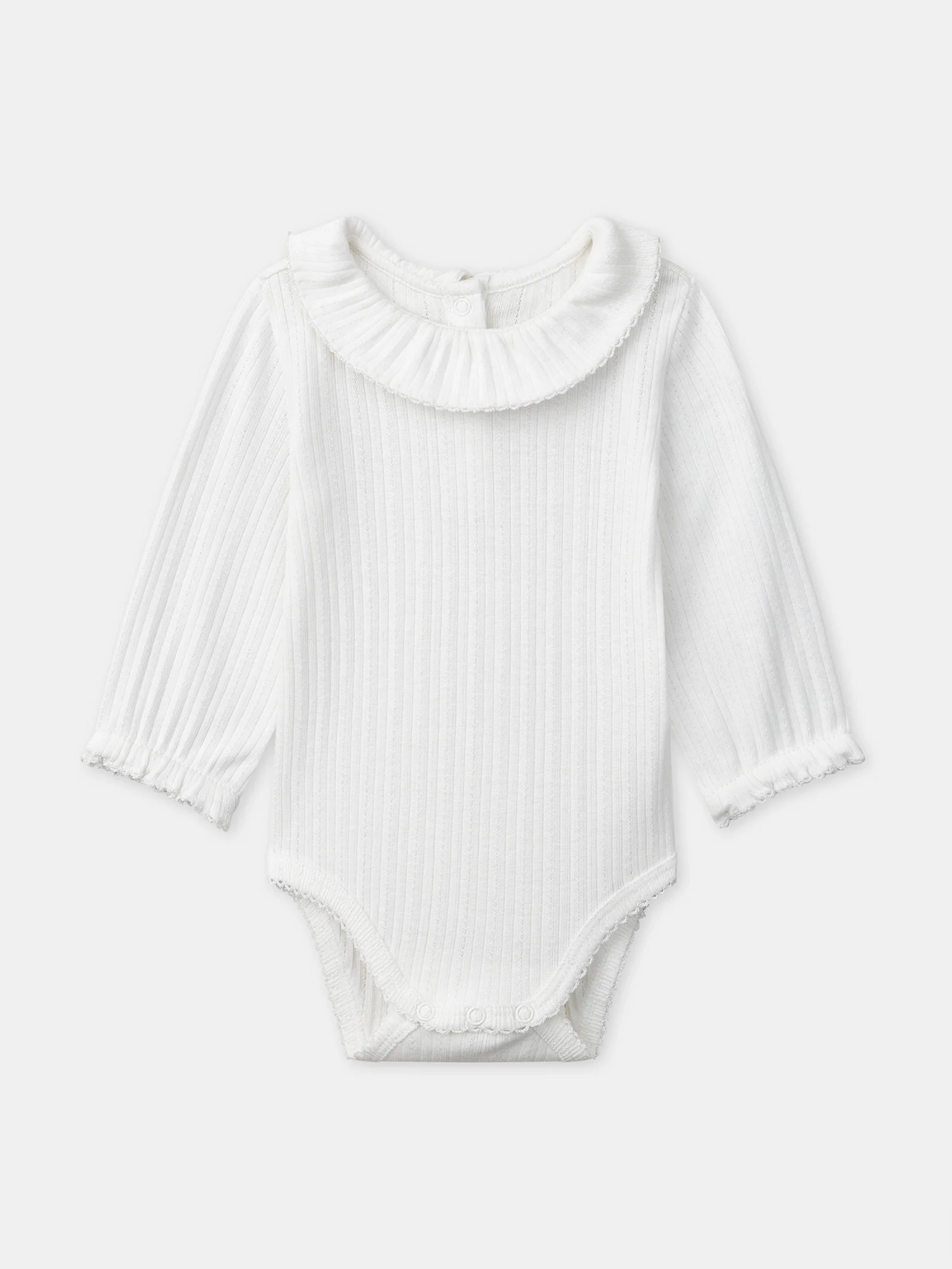 Ensemble combinaison imprimé fleuri + body + bandeau Naissance Fille - Image 7