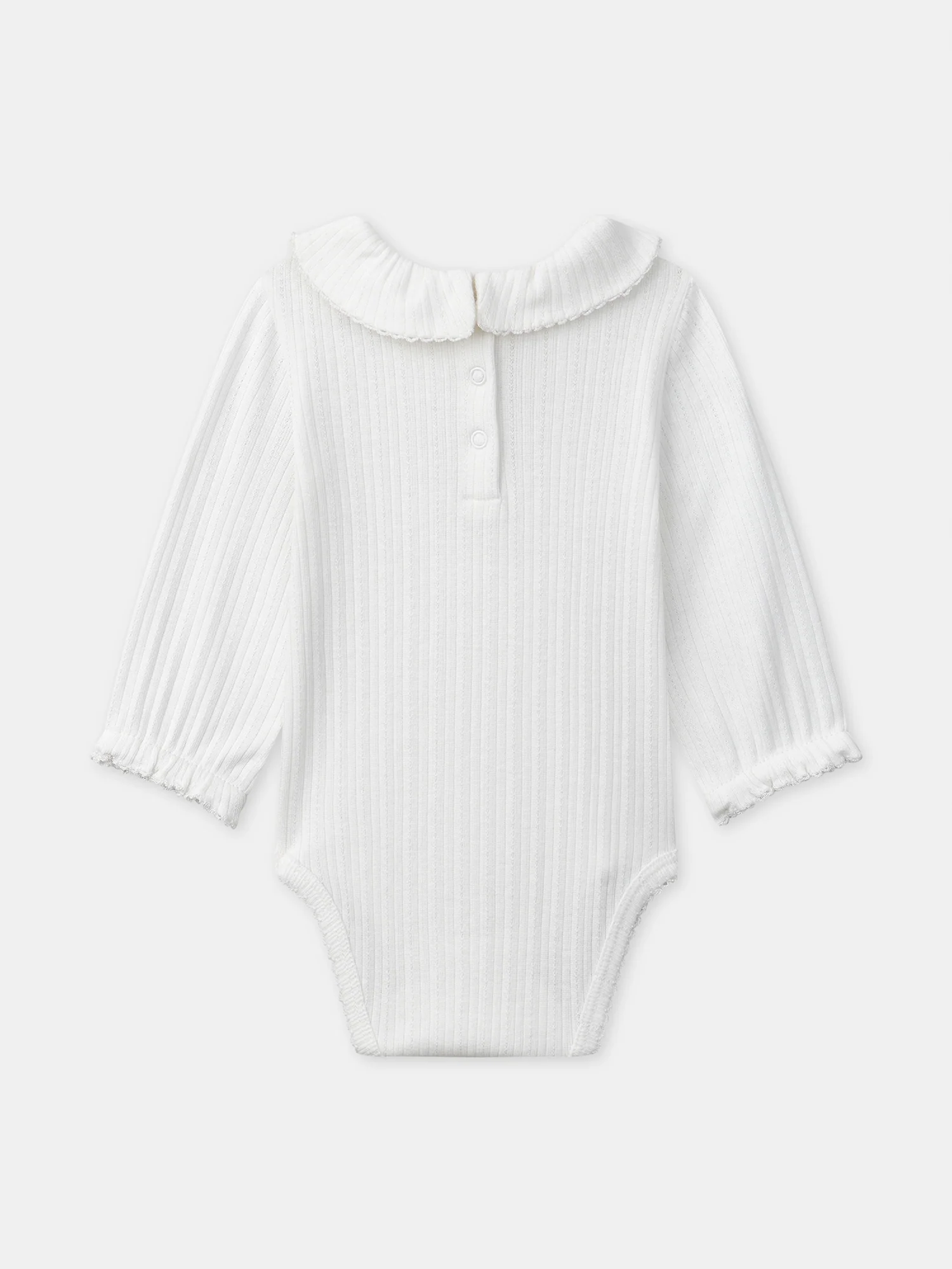 Ensemble combinaison imprimé fleuri + body + bandeau Naissance Fille - Image 9