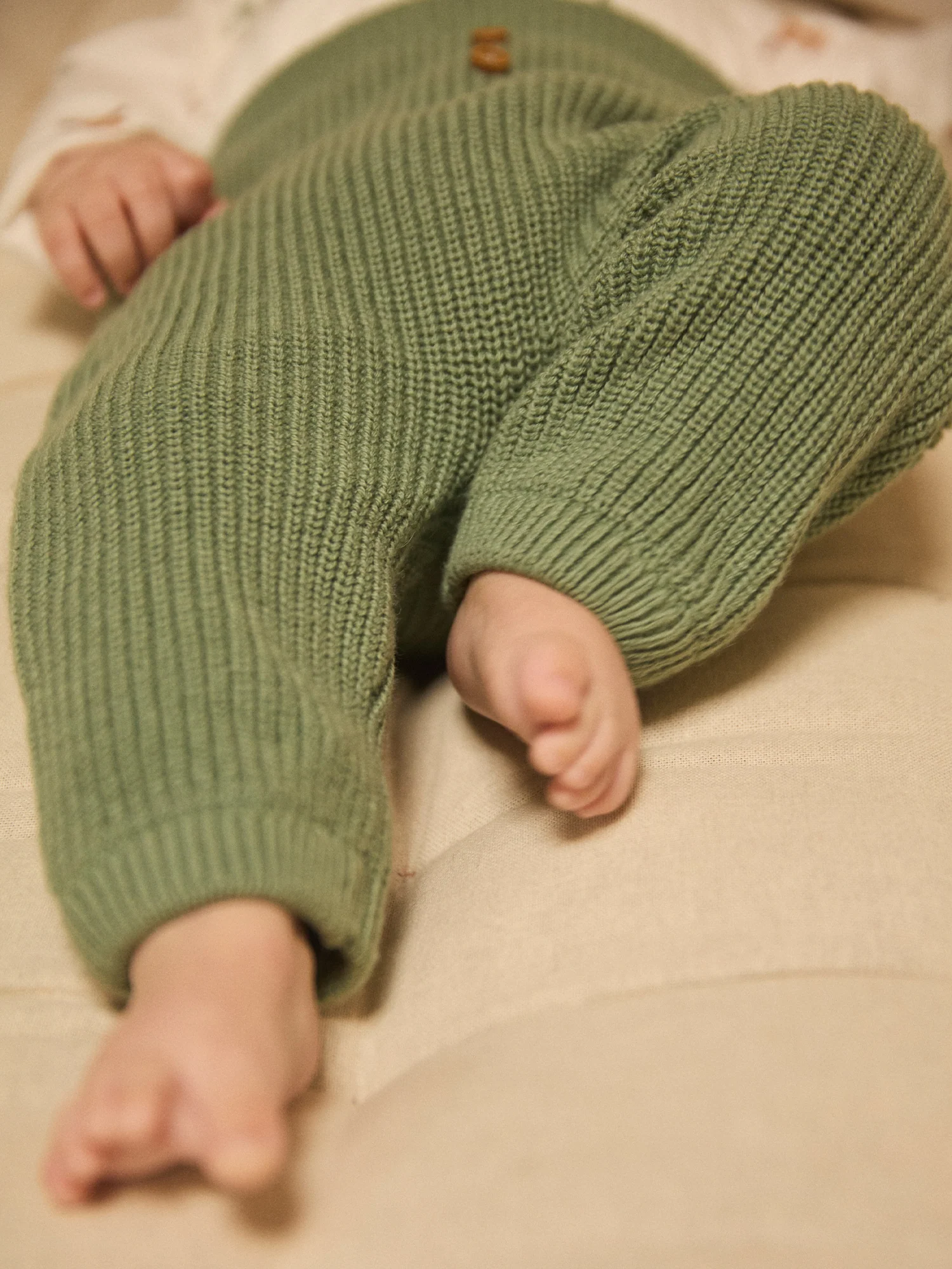 Ensemble t-shirt imprimé cerf + gilet + pantalon Naissance Garçon - Image 6