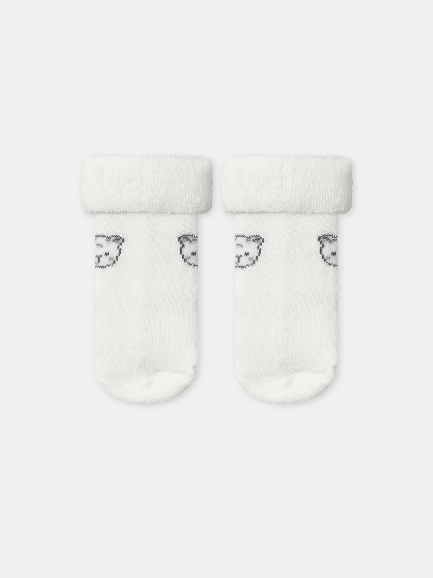 Ensemble Ensemble sweat blanc + pantalon + chaussettes Naissance Mixte - Image 9