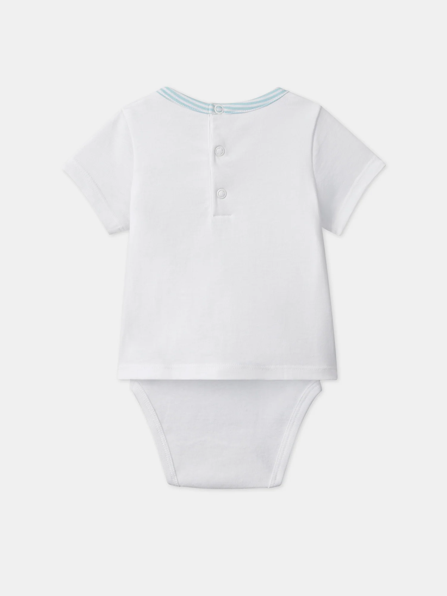 Ensemble haut manches courtes, short et bandana - Image 9