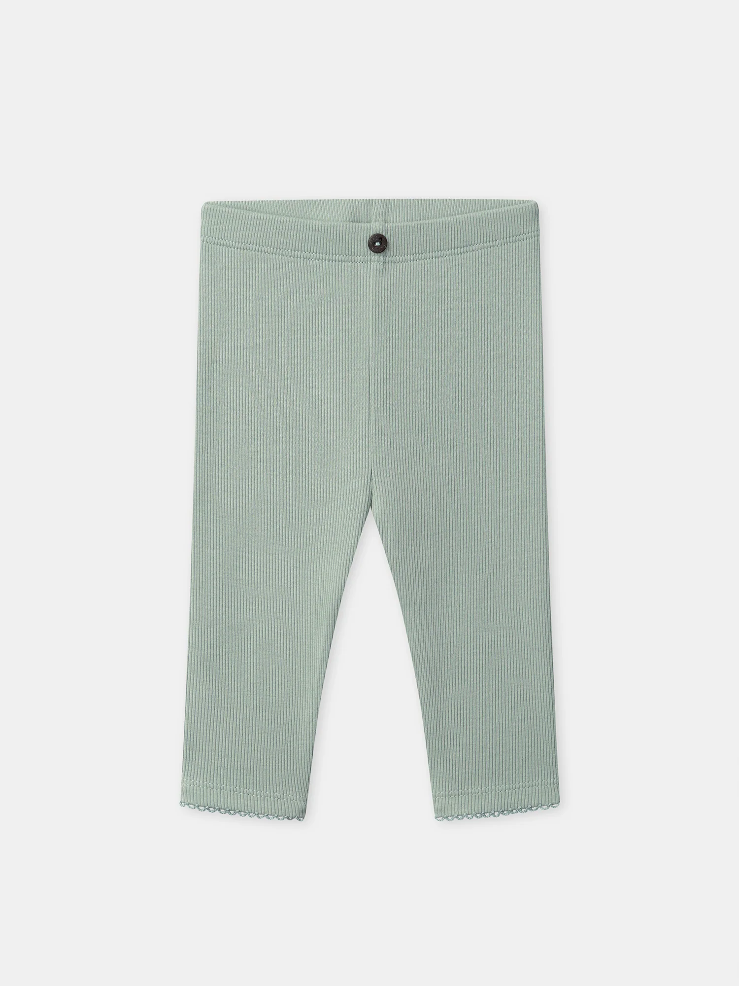 Ensemble sweat écru + legging vert +  bandeau Bébé Fille - Image 9