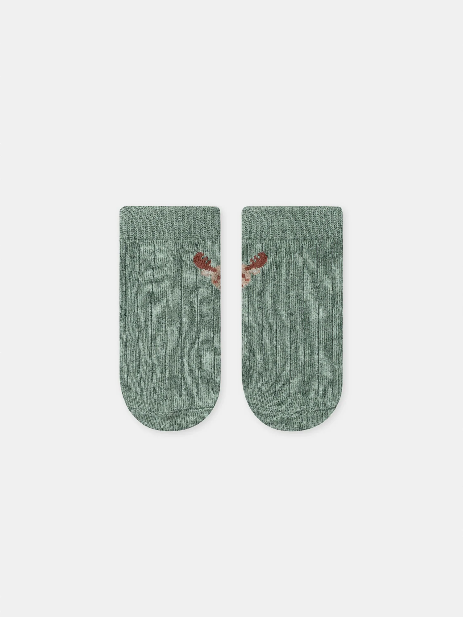 Ensemble combinaison à rayures vertes + body + chaussettes Naissance Garçon - Image 12