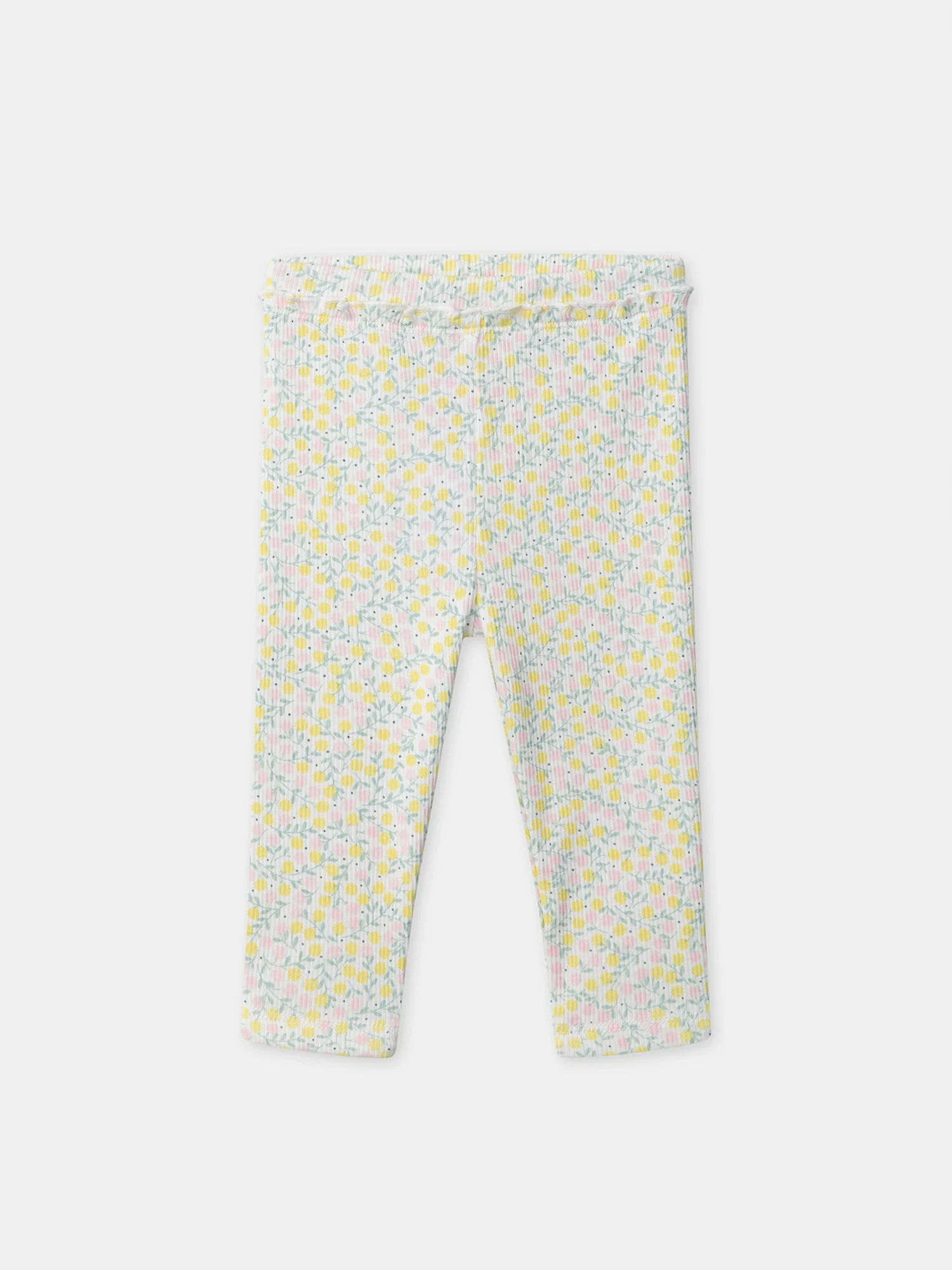 Ensemble pull rose + legging fleuri + bandeau fleuri Naissance Fille - Image 12