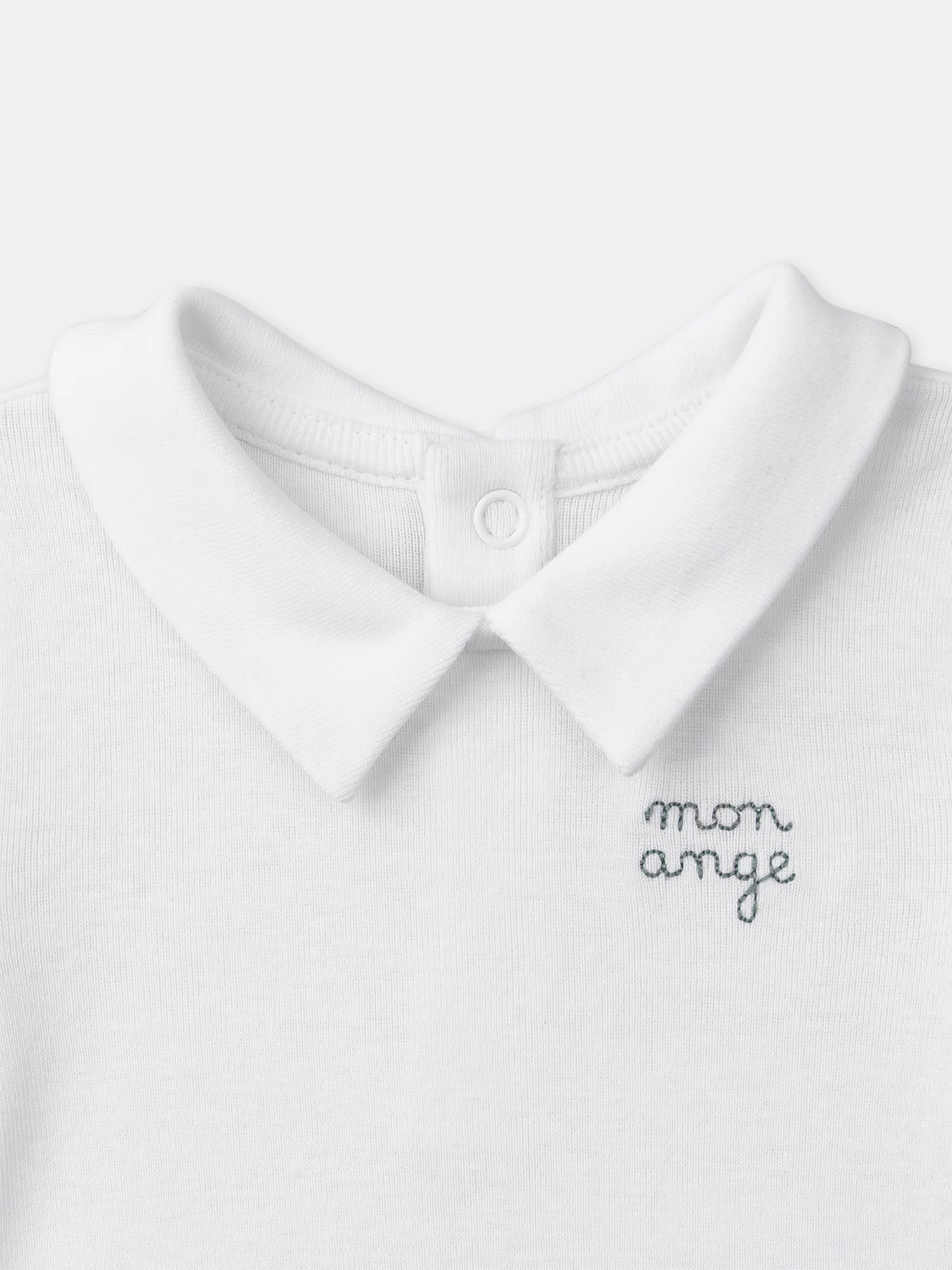 Ensemble salopette à rayures + body Bébé Garçon - Image 3