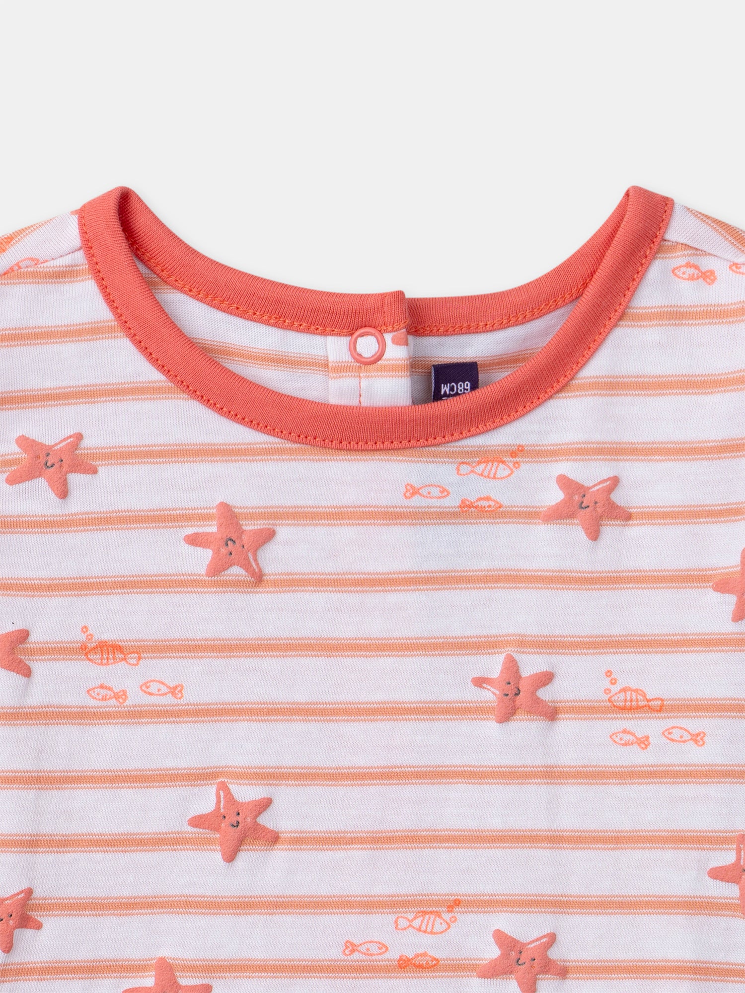 Ensemble t-shirt et short rayés - Image 4