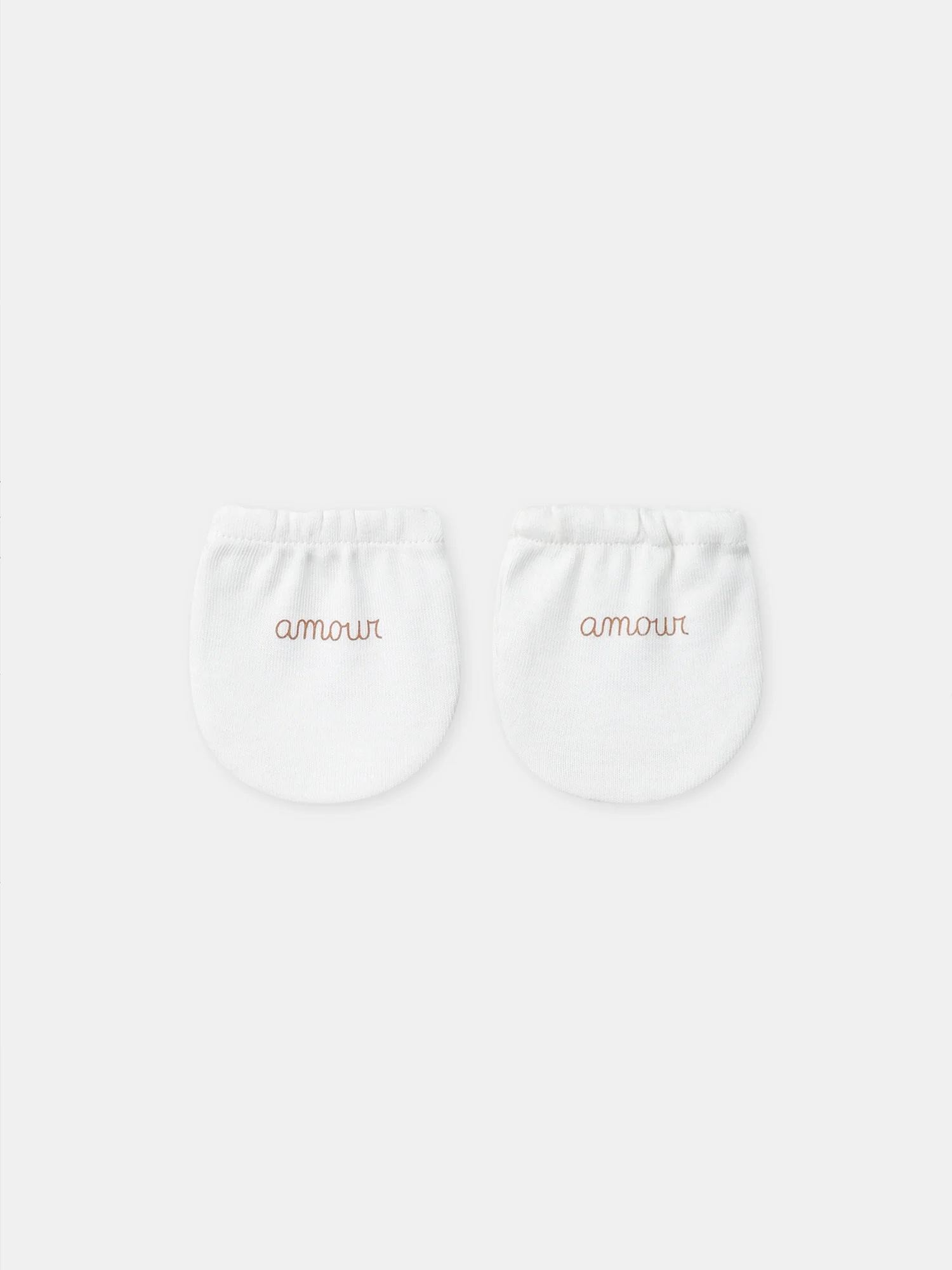 Gants écru Naissance Mixte