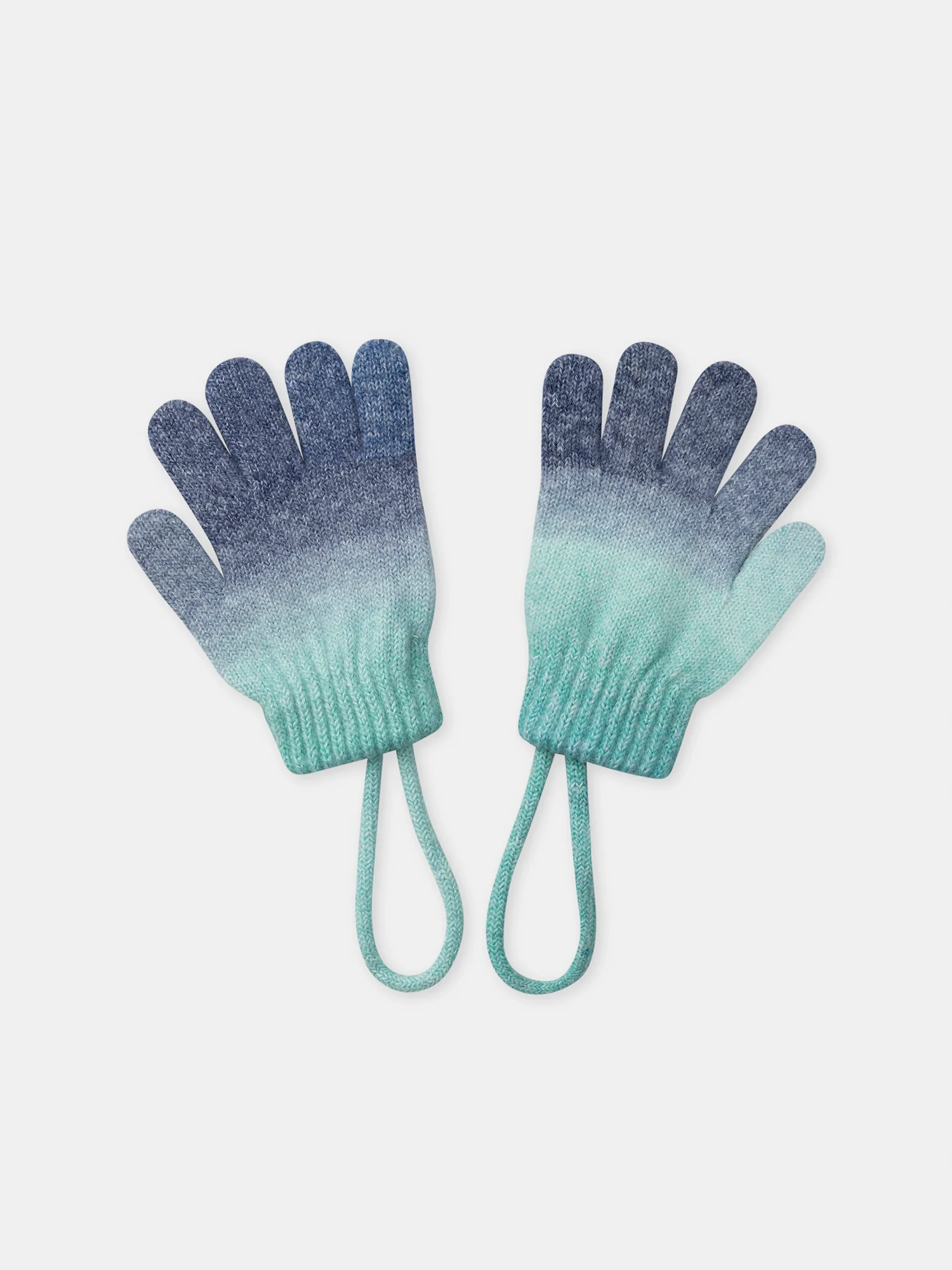 Gants tie and dye en maille Garçon - Image 2