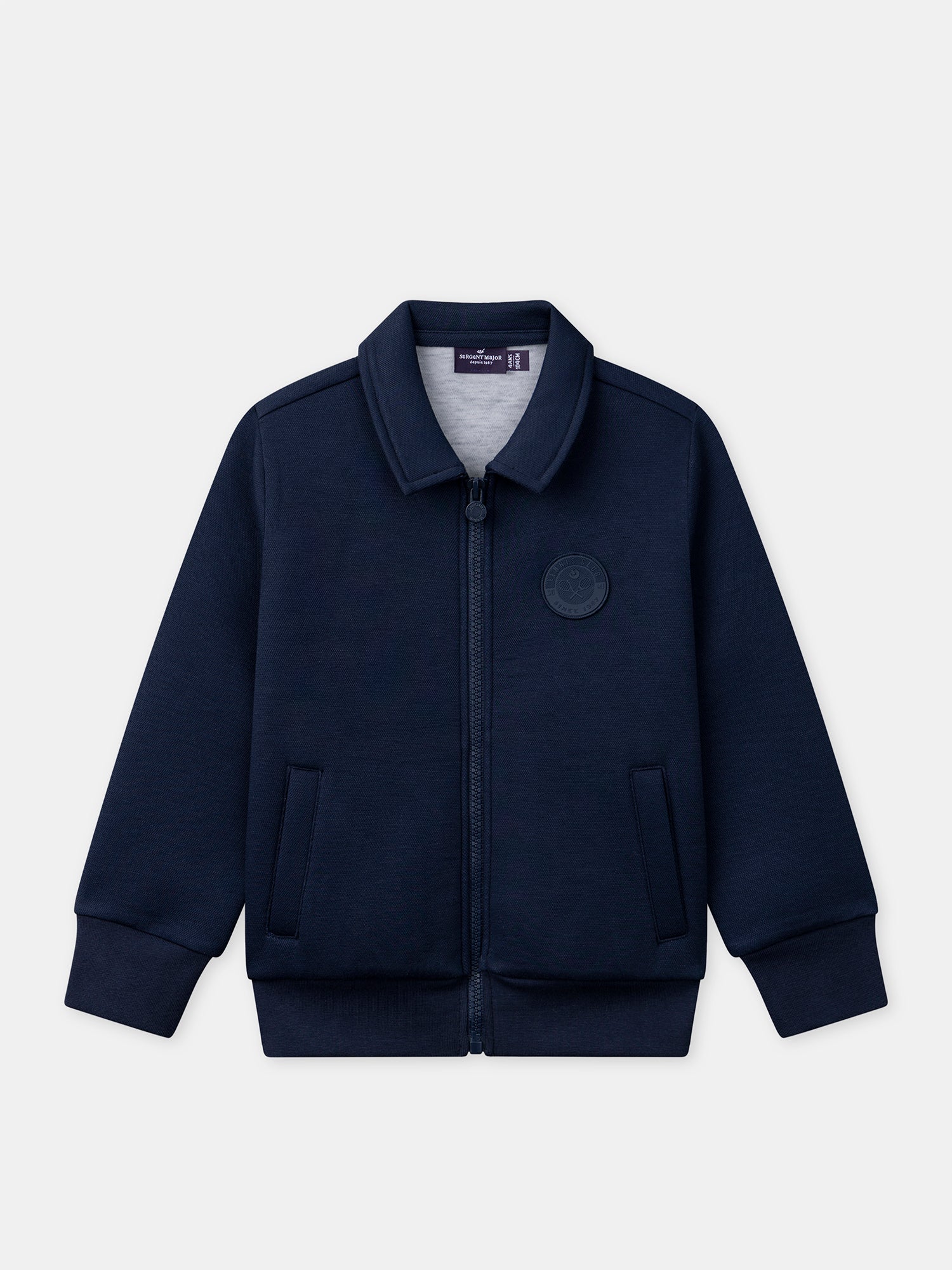 Gilet bleu marine Garçon