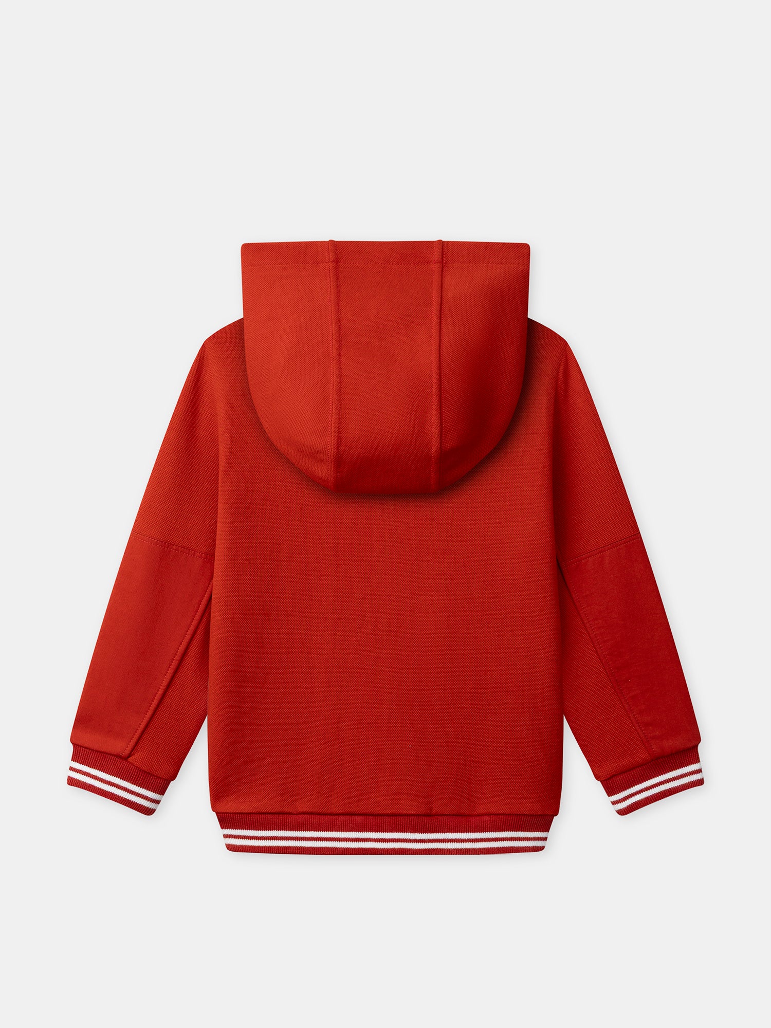 Gilet à capuche rouge Garçon - Image 6
