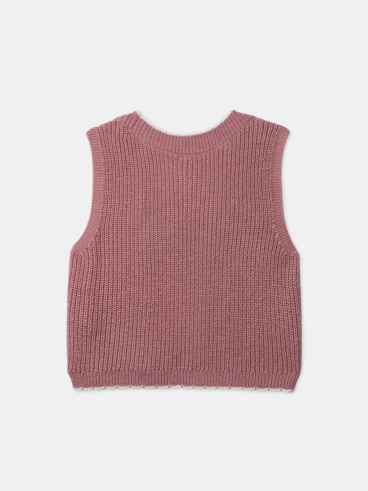 Gilet sans manches à fleurs - Image 3
